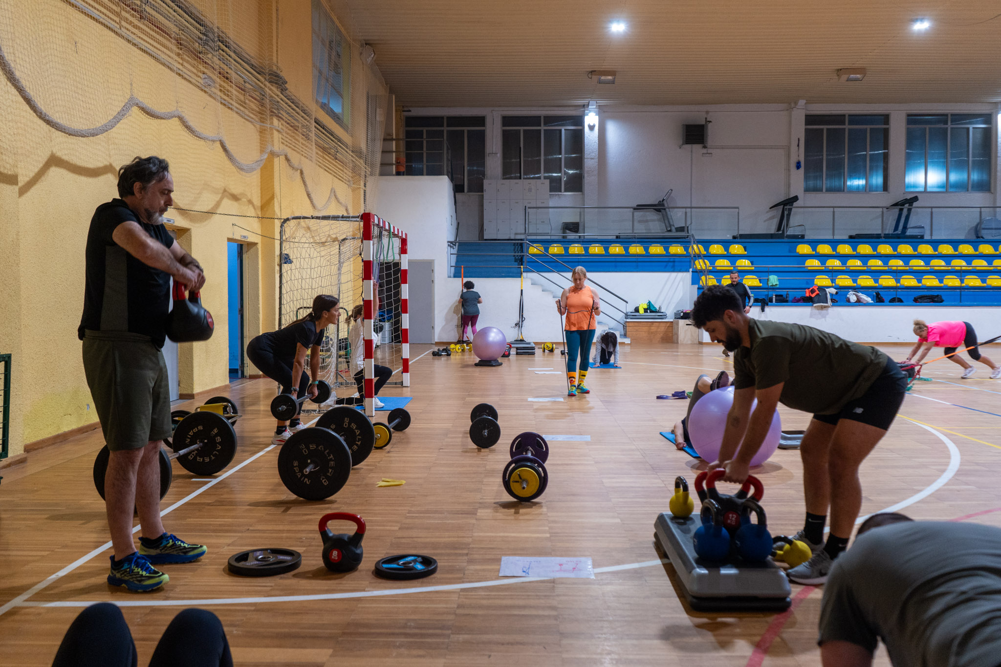 actividad entrenamiento