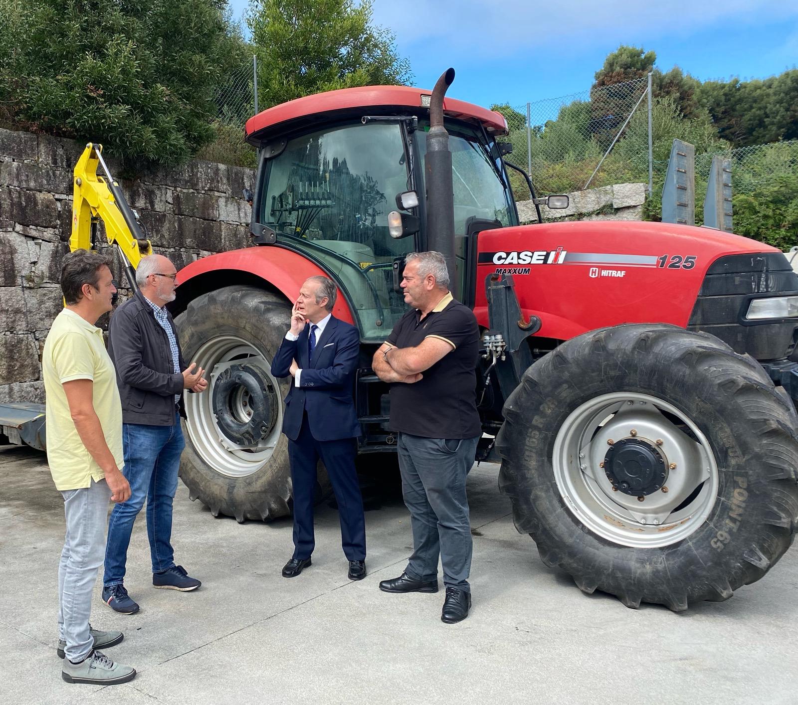 novo tractor A Guarda