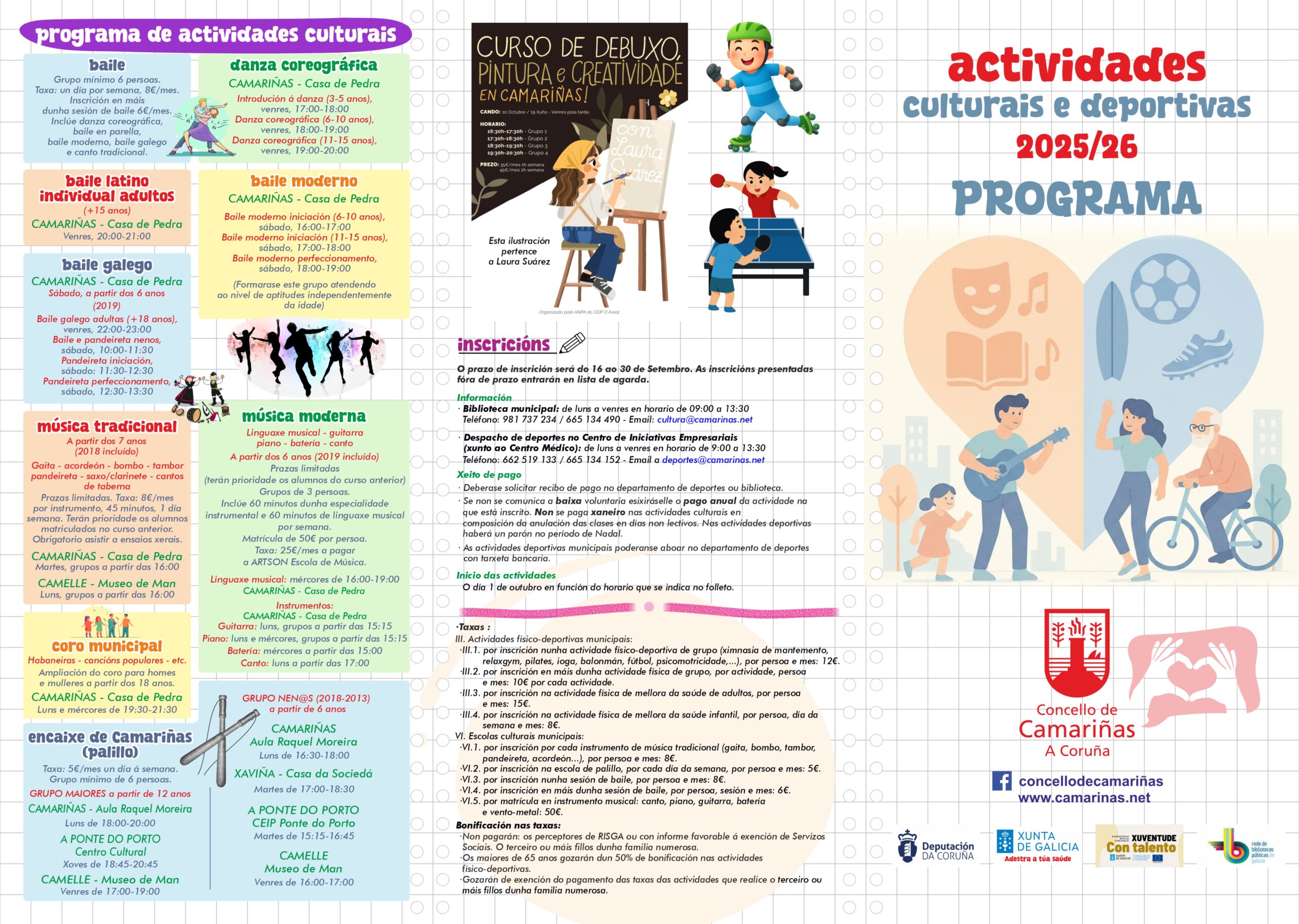 triptico actividades camariñas 25-26 exterior