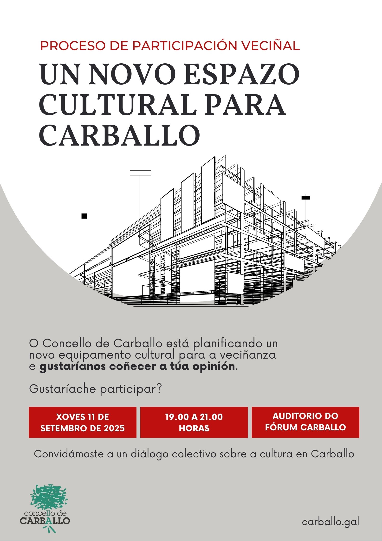un novo espazo cultural para carballo