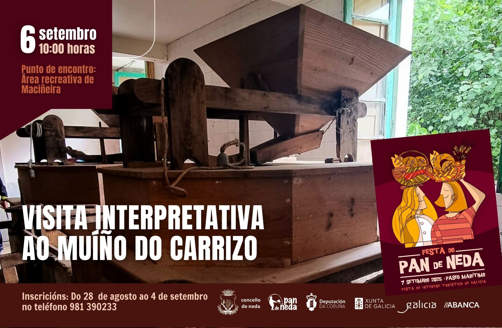 visita interpretativa Muíño Carrizo