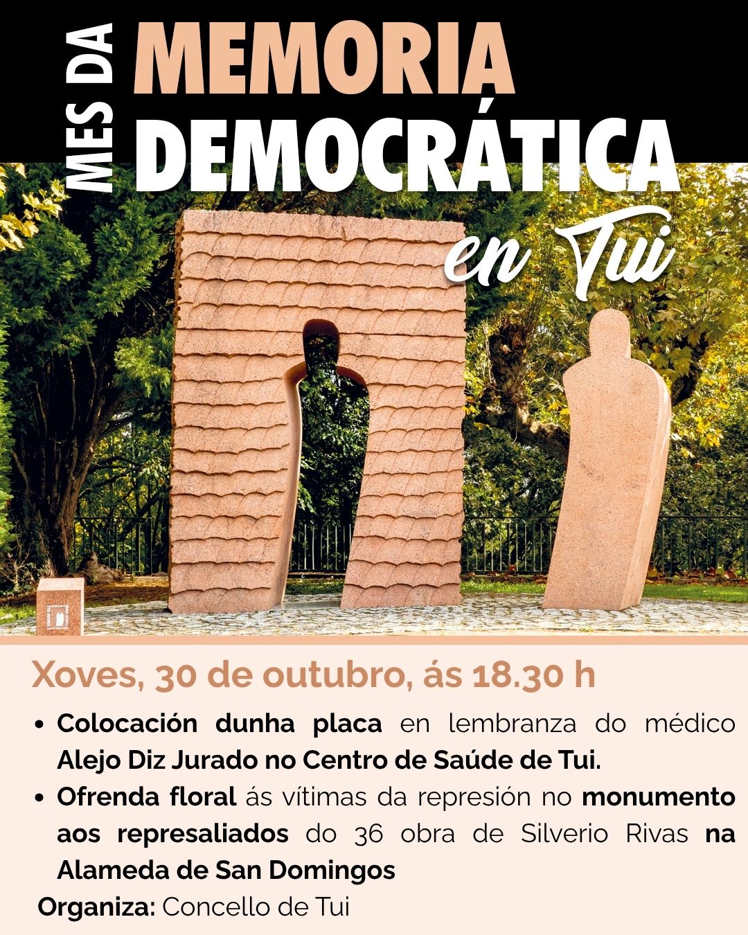 28102025 Mes da Memoria Democrática -Xoves 30 1