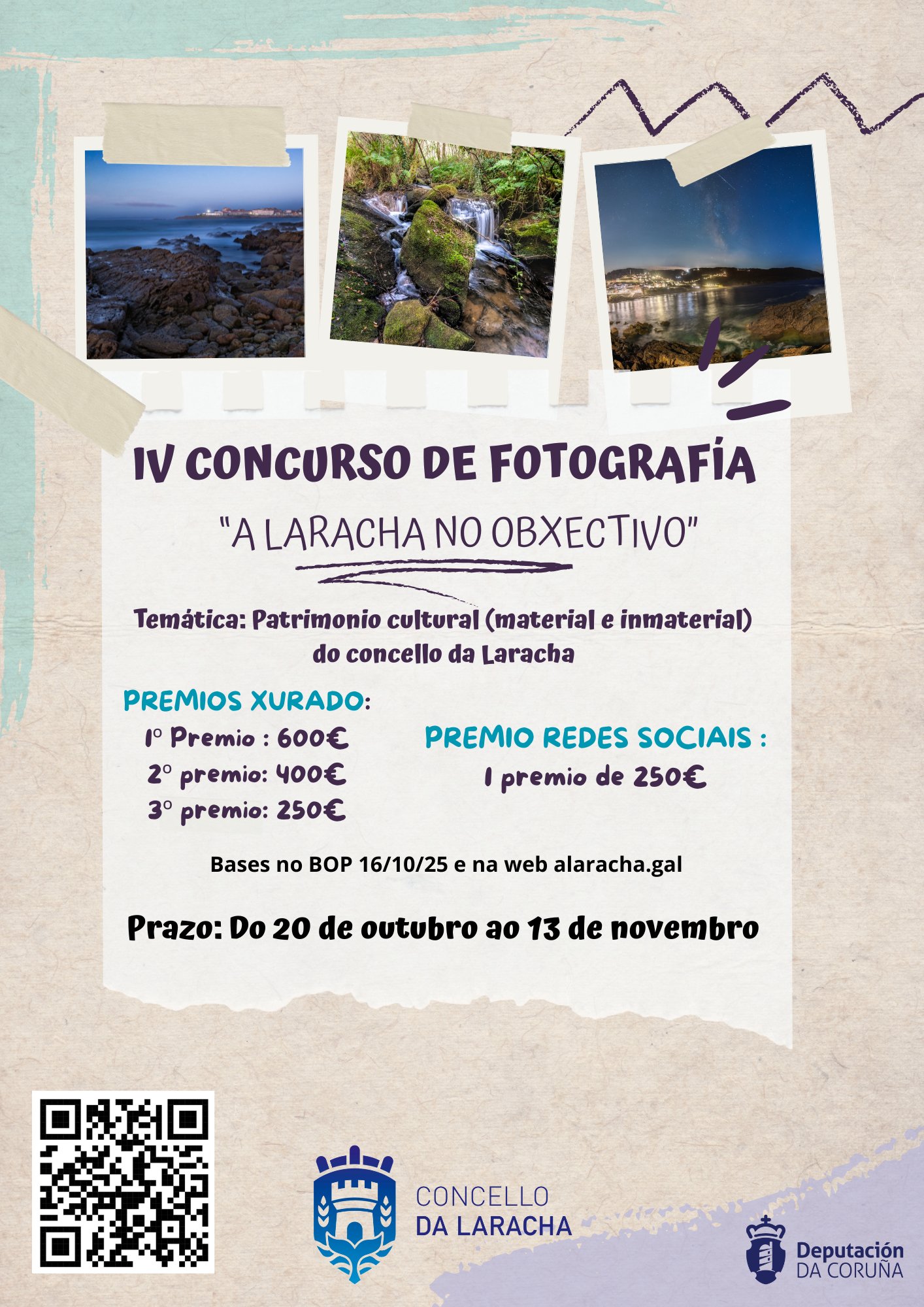 A Laracha no obxectivo