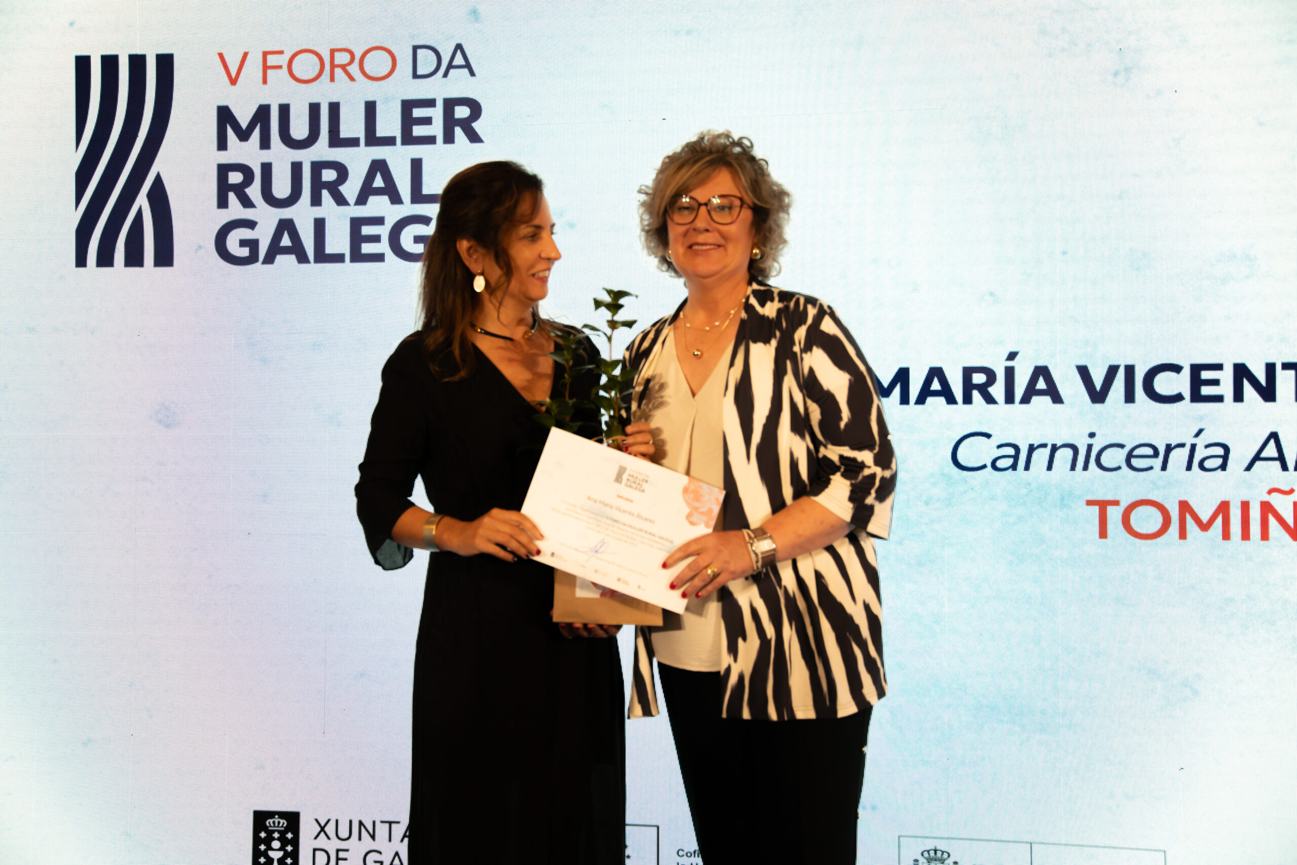 Ana Vicente, representante de Tomiño no V Foro da Muller Rural Galega 01