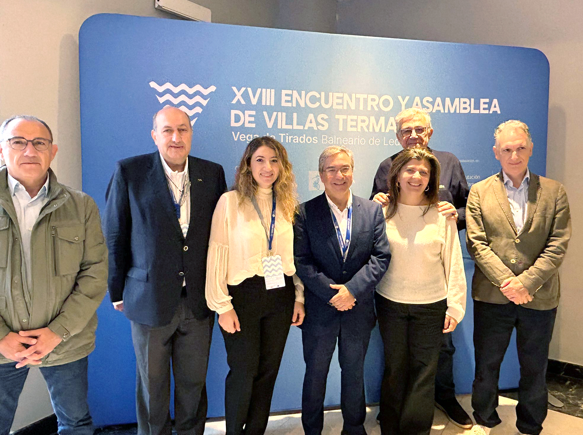 Delegación ourensá no Encontro-Asemblea de Vilas Termais