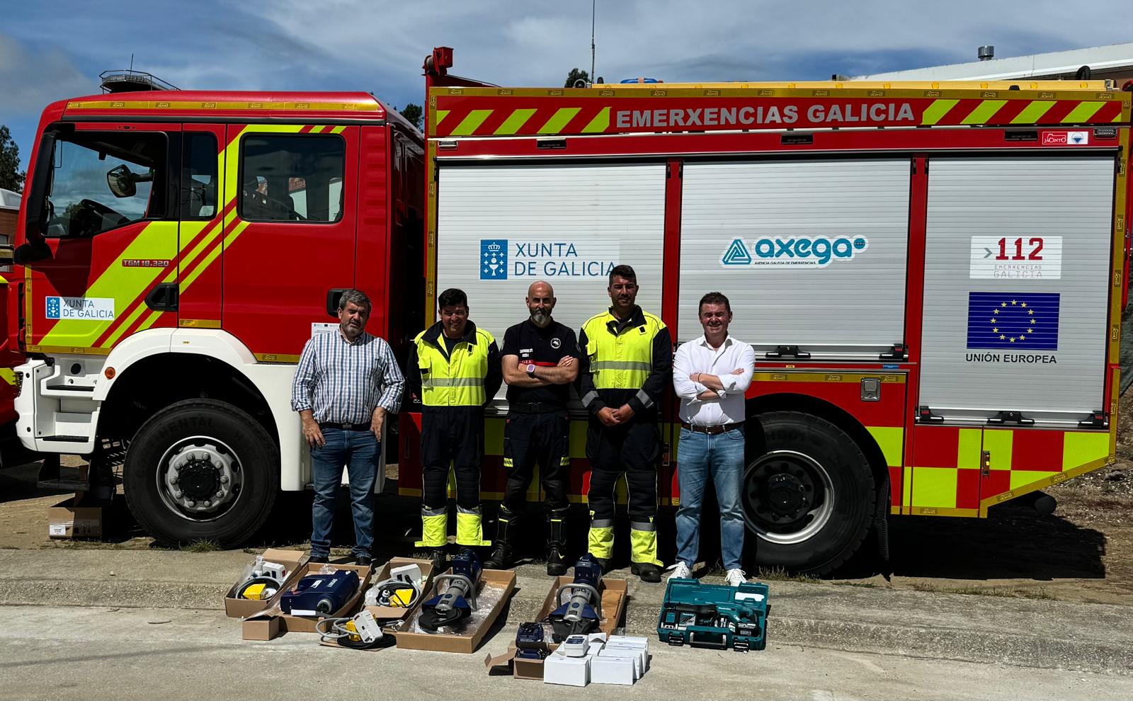 FOTO PONTECESO-sistema de seguridade no seu GES