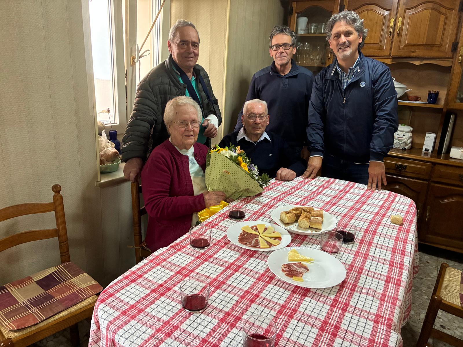 FOTONOTICIA ORTIGUEIRA – Centenaria Luisa Rego