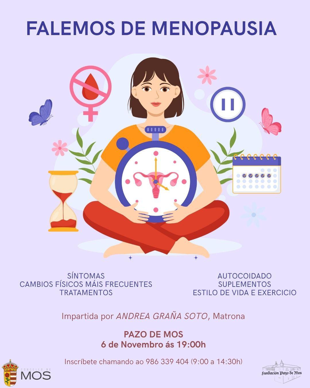 Falemos de menopausa