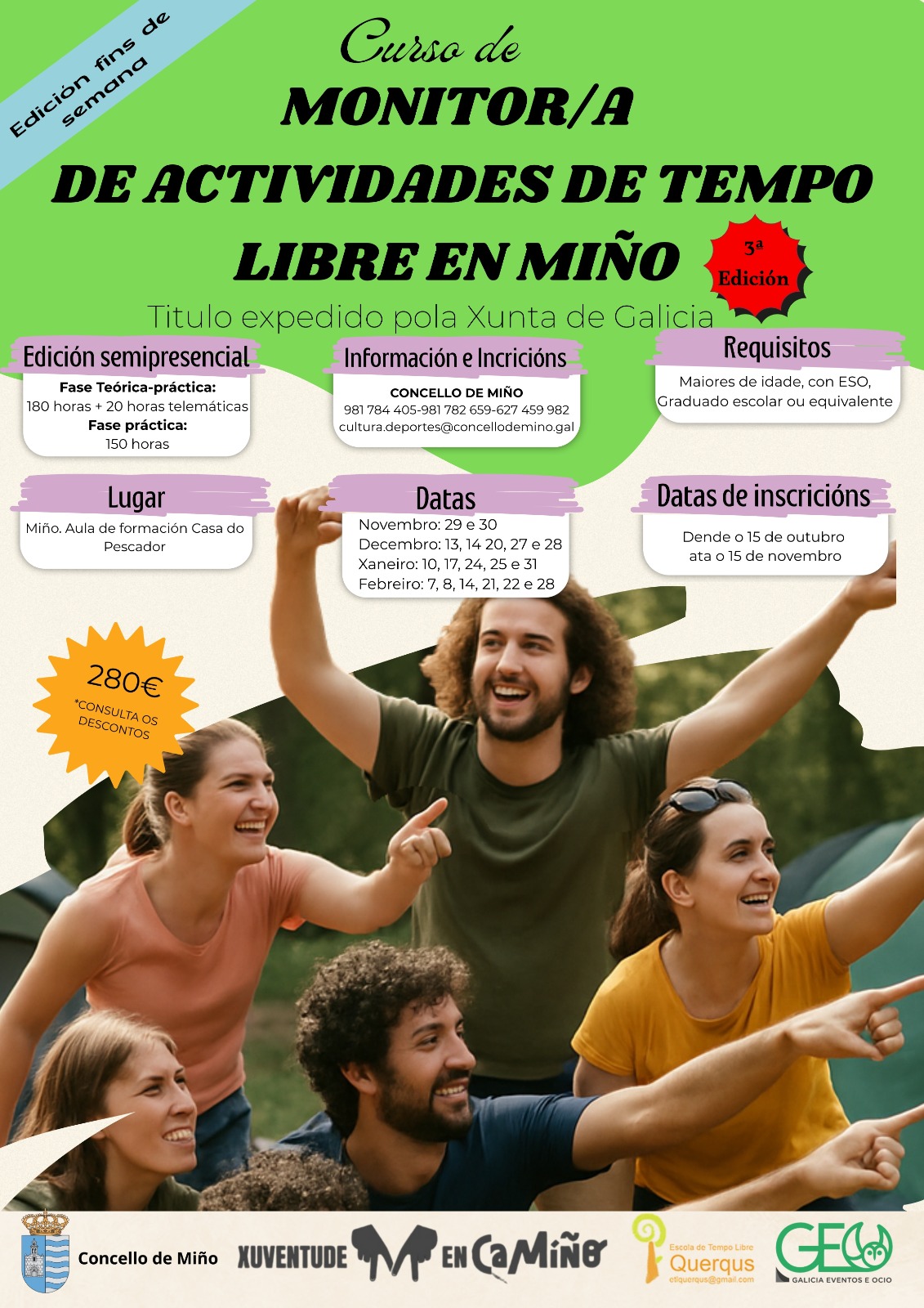 Miño – Curso monitor