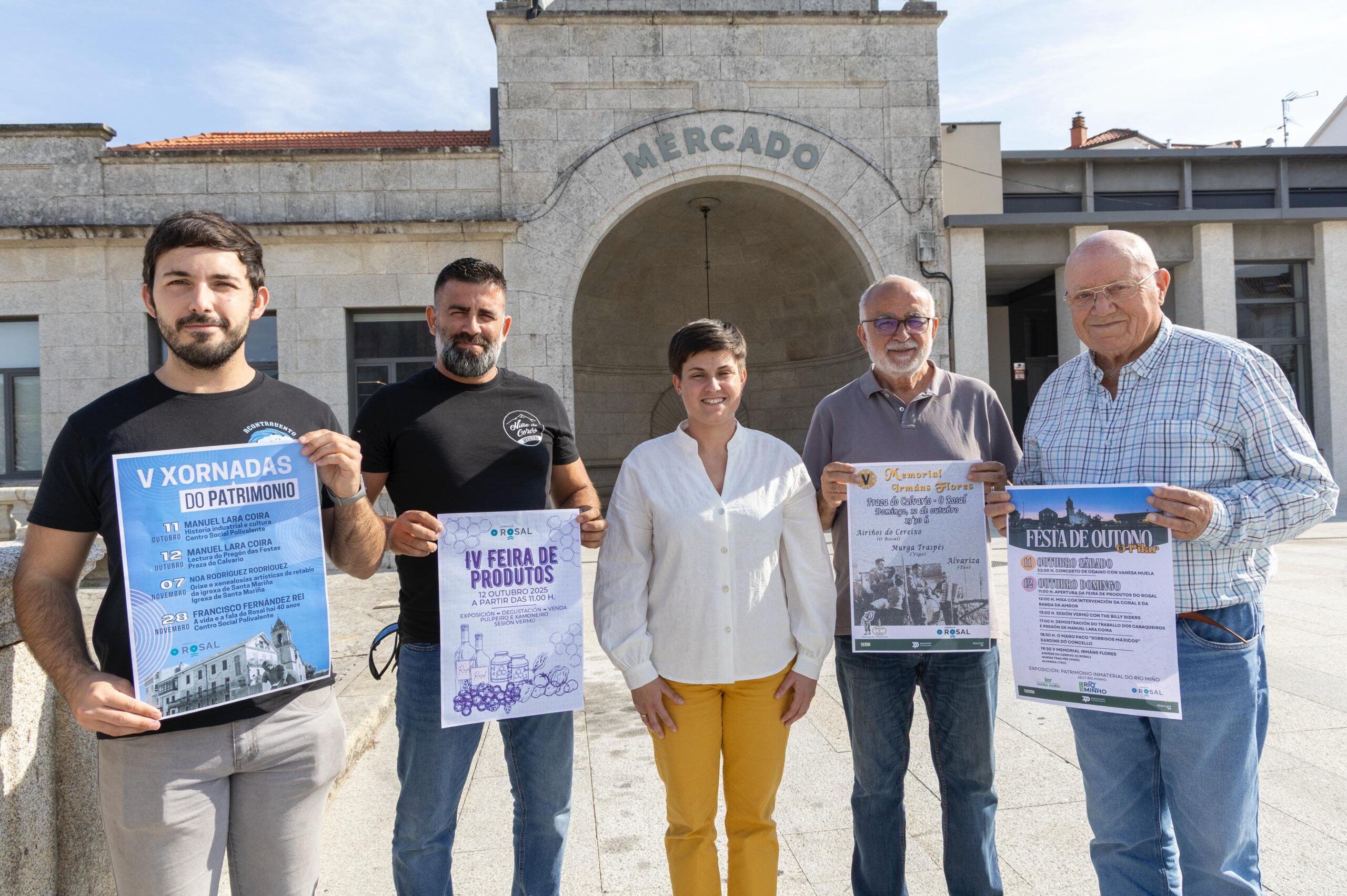 O Rosal eìnchese de tradicioìn, muìsica e patrimonio nas Festas do Outono do Pilar