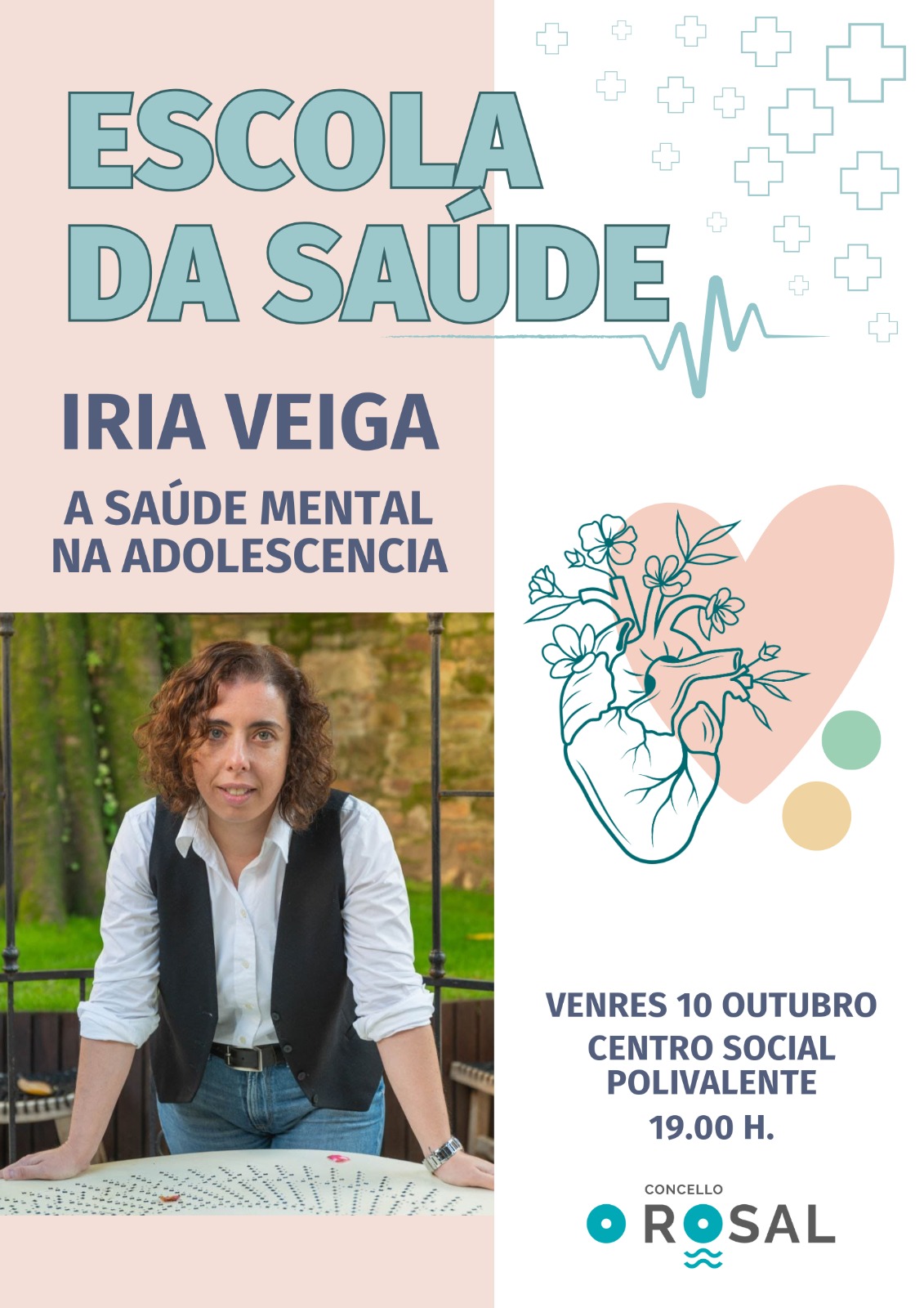 O Rosal estrea unha pioneira Escola da Sauìde para promover o benestar entre a vecinÞanza