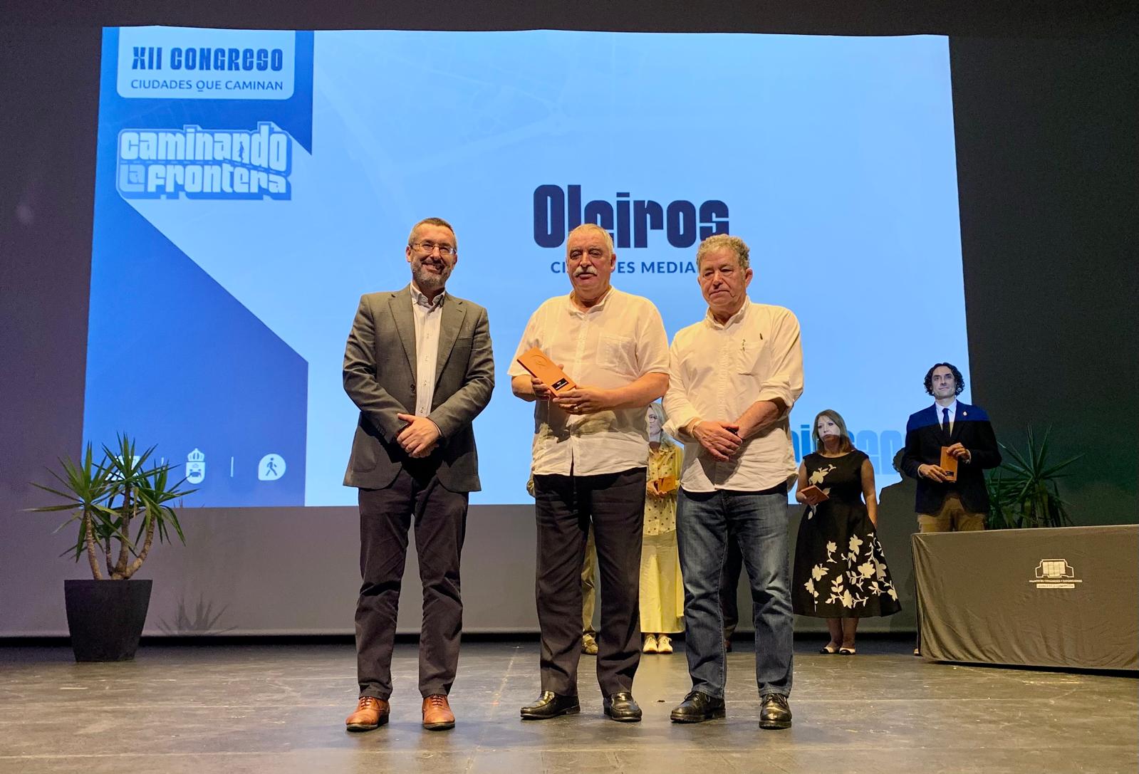 Premio ao Concello de Oleiros_Cidades que Camiñan 2025