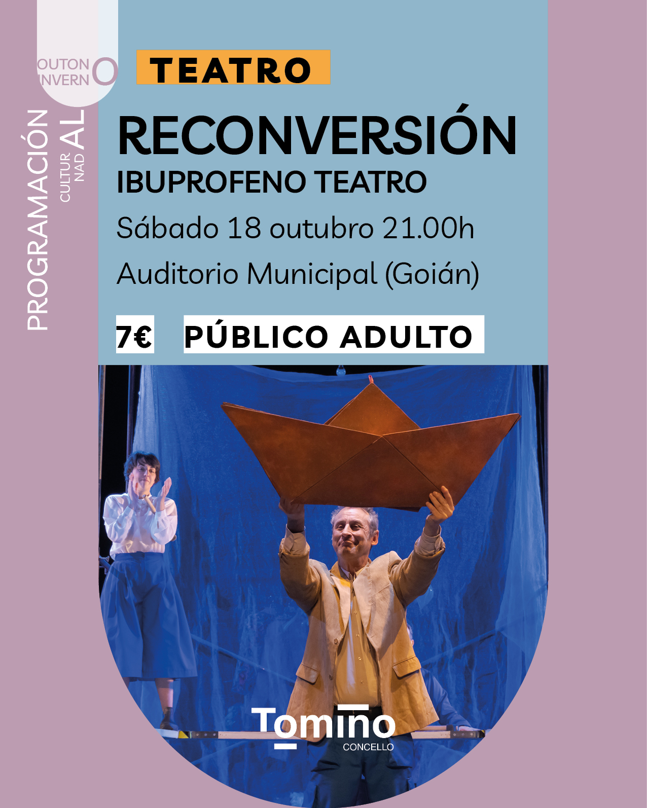 Reconversión con Ibuprofeno Teatro