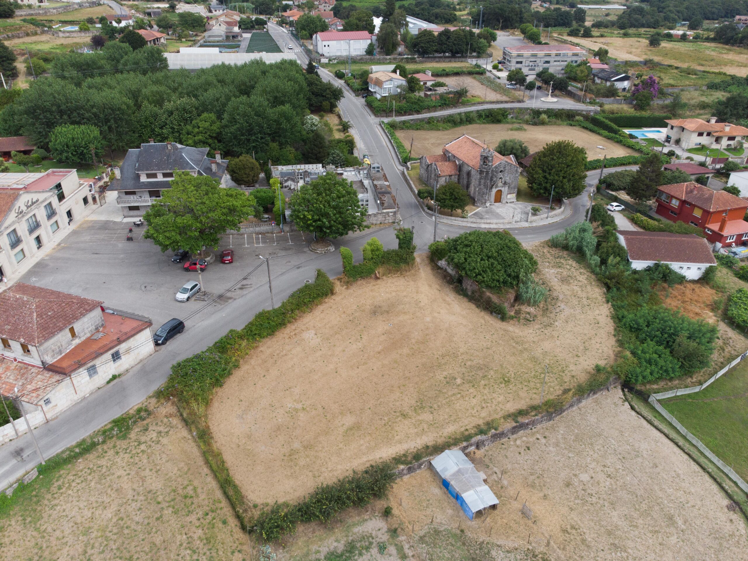 Tomiño compra unha parcela de 2.300 m2 en Santa María de Tebra
