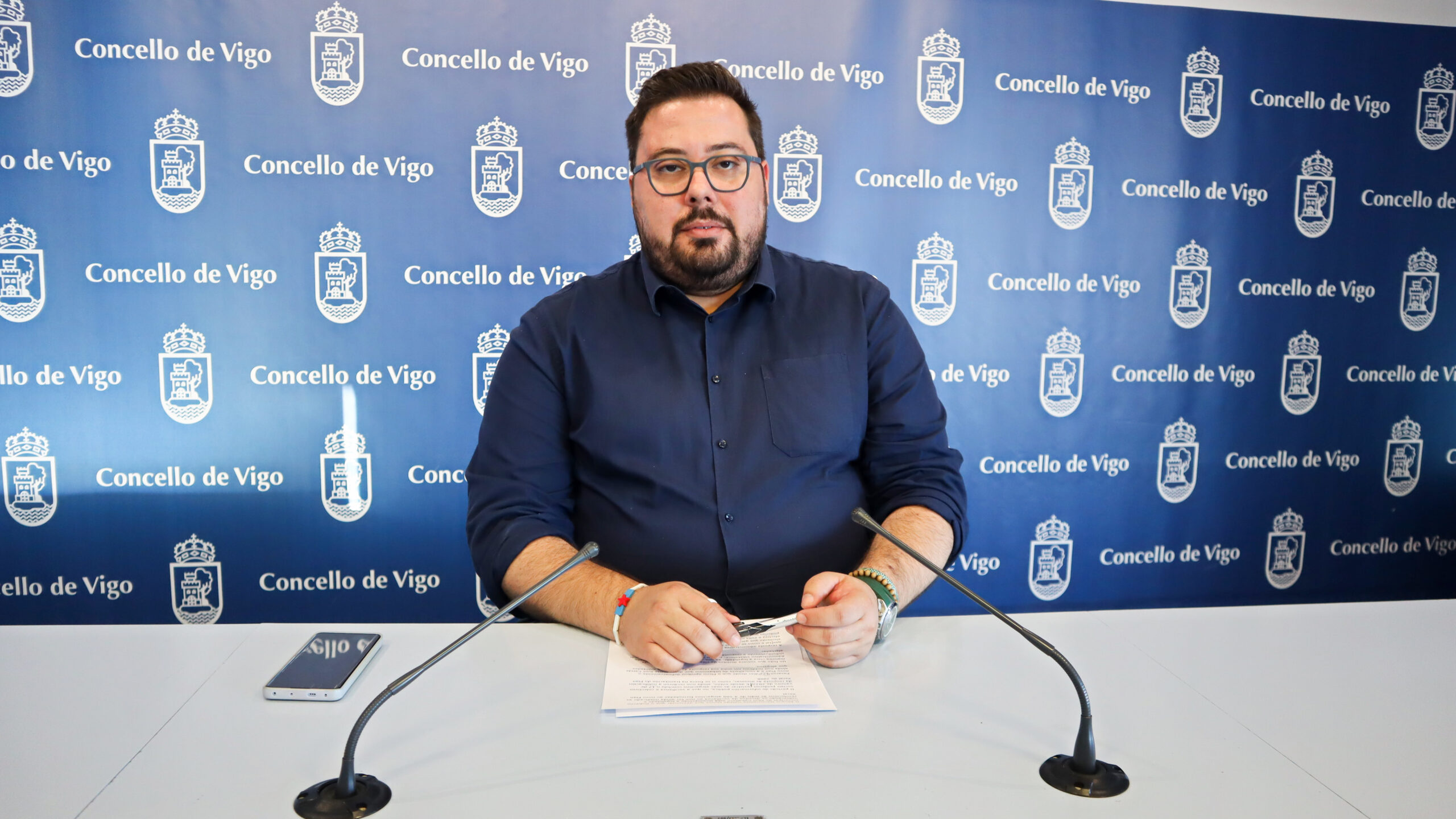 Xabier P. Igrexas, portavoz municipal BNG Vigo