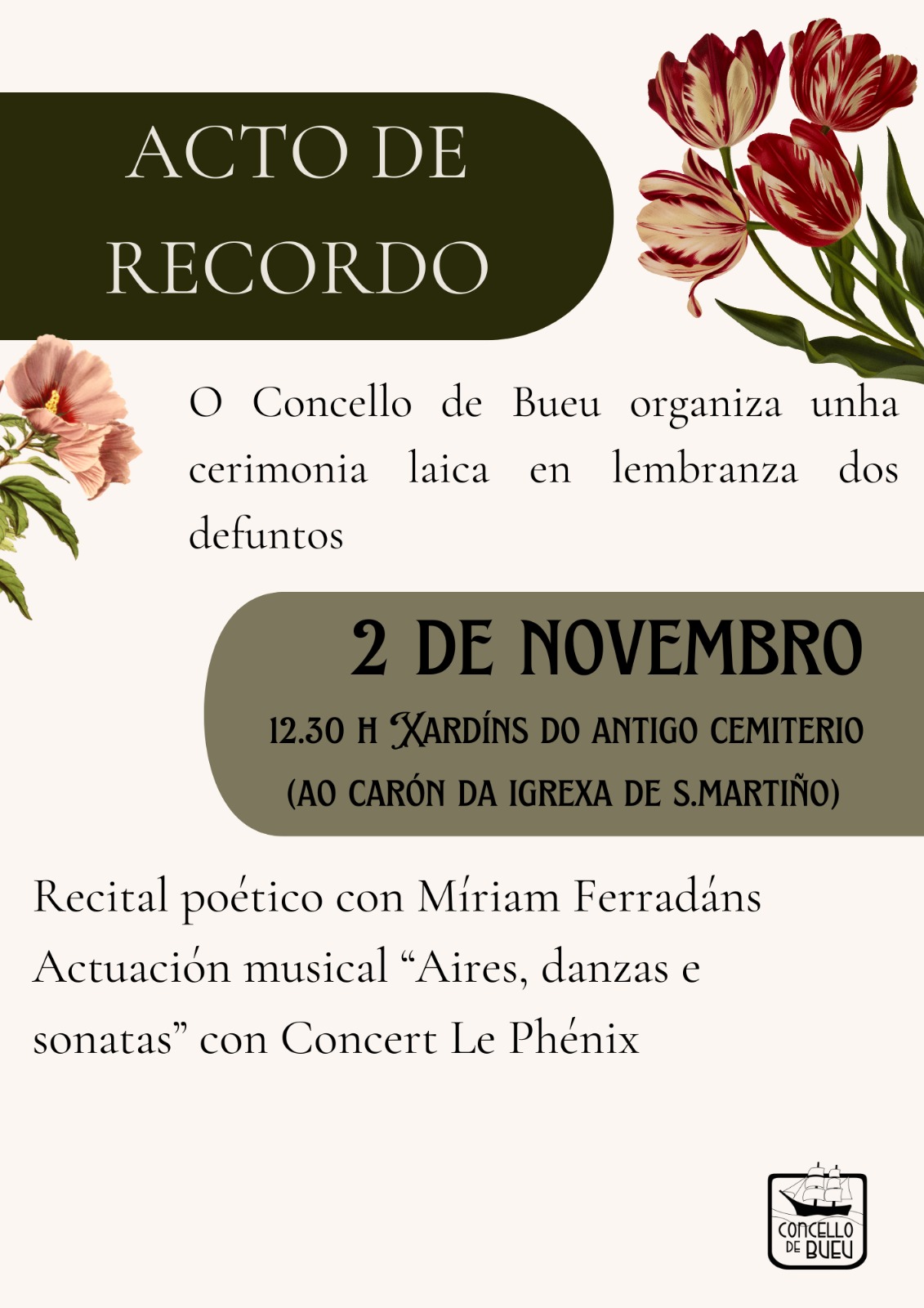 acto laico recordo defuntos