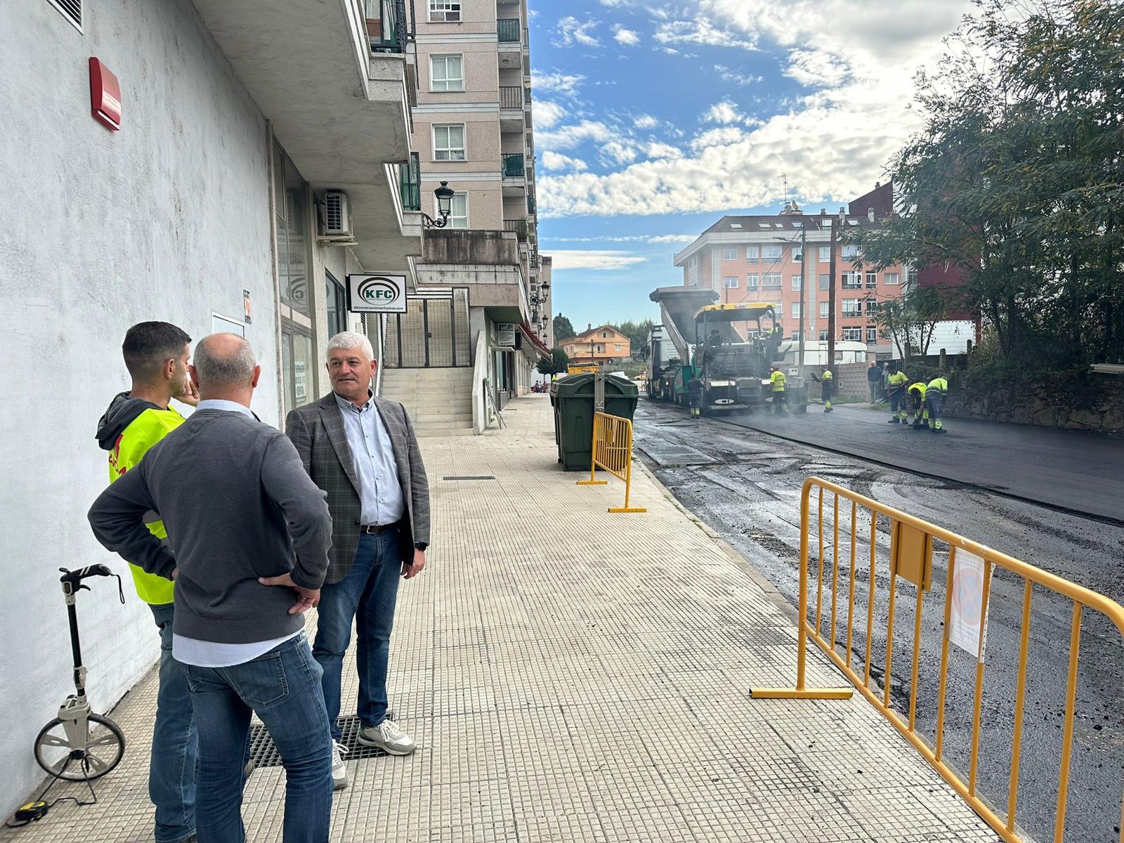 asfaltado rúas Mimosas Lavandeiras e Amieiros