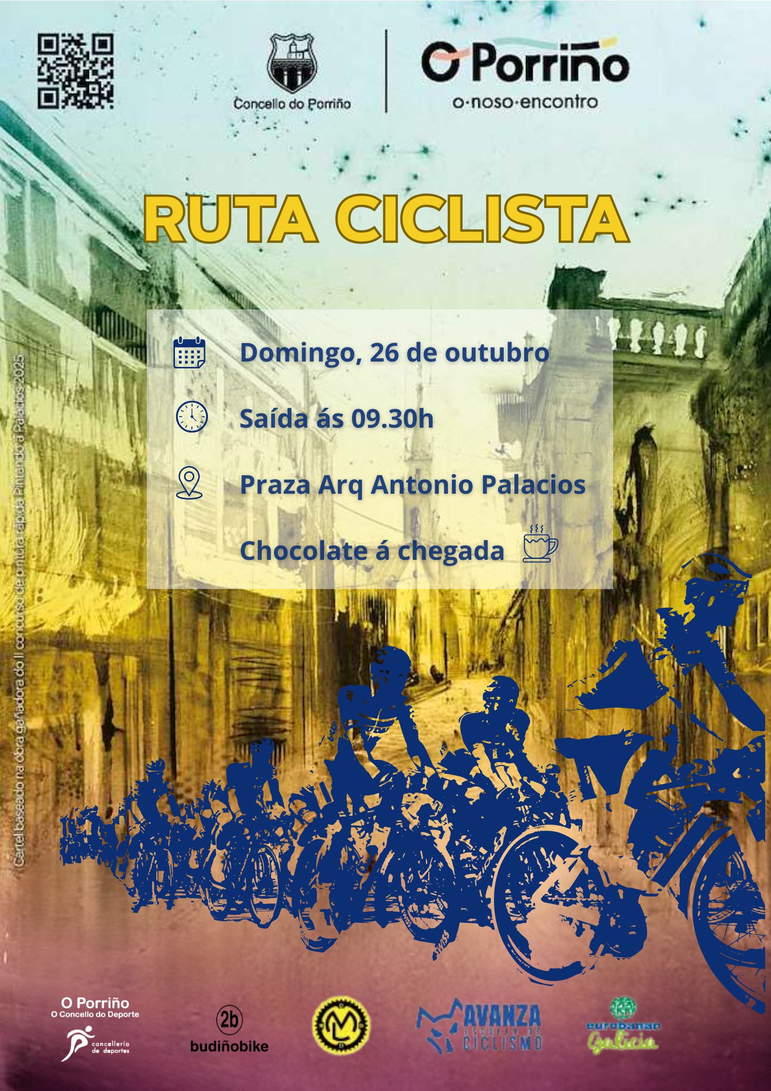 ruta ciclista domingo 26
