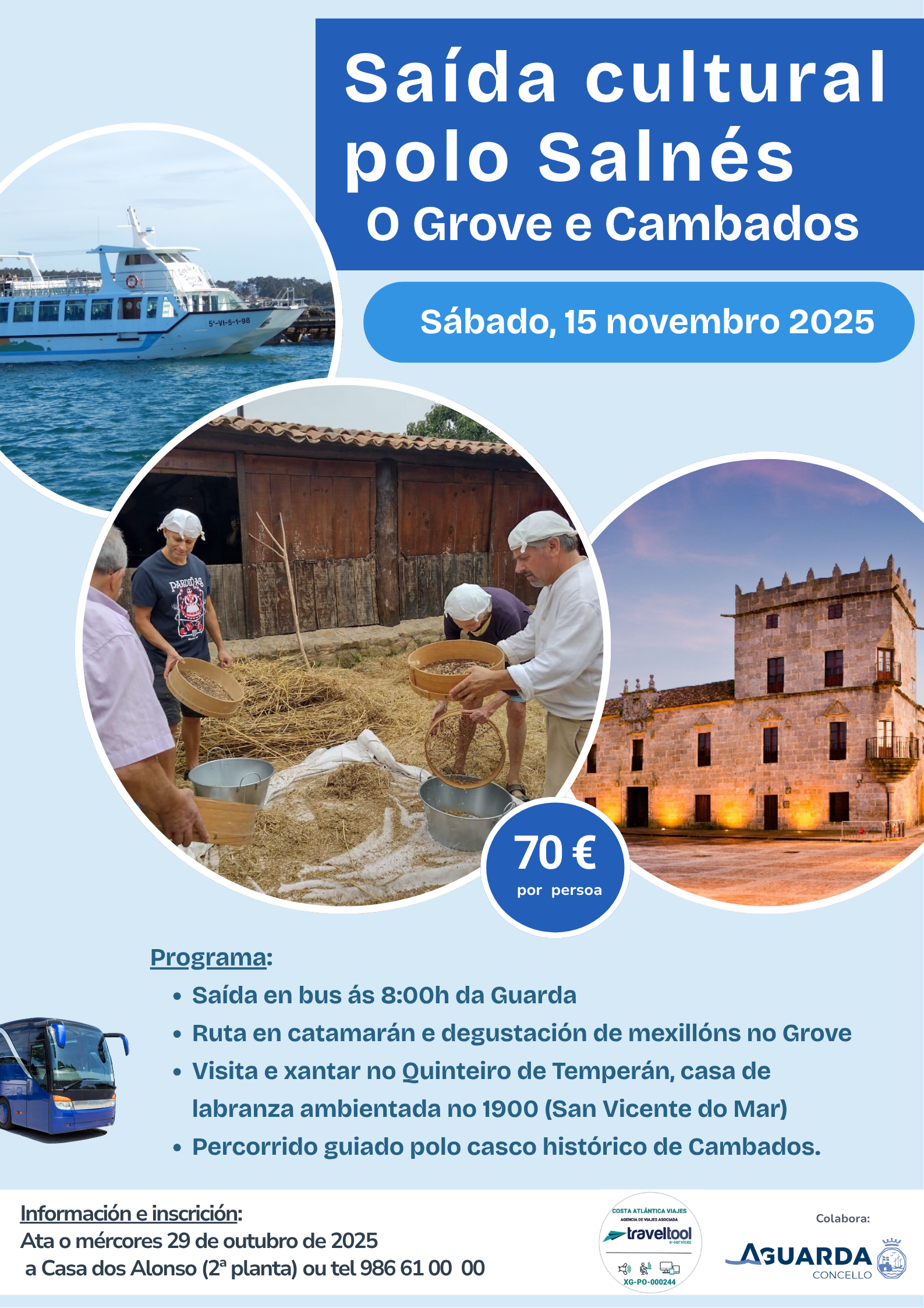 saída cultural 15 nov