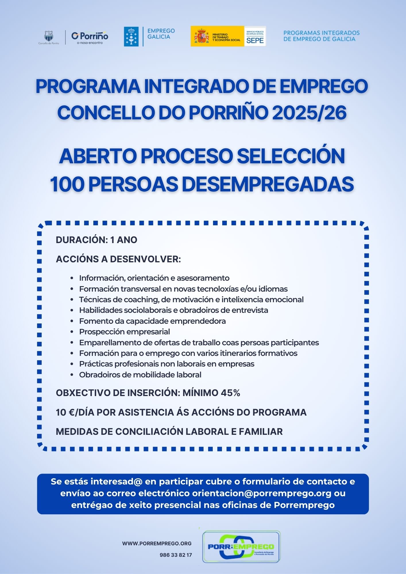 ANUNCIO PARA INSCRICIÓN PIE