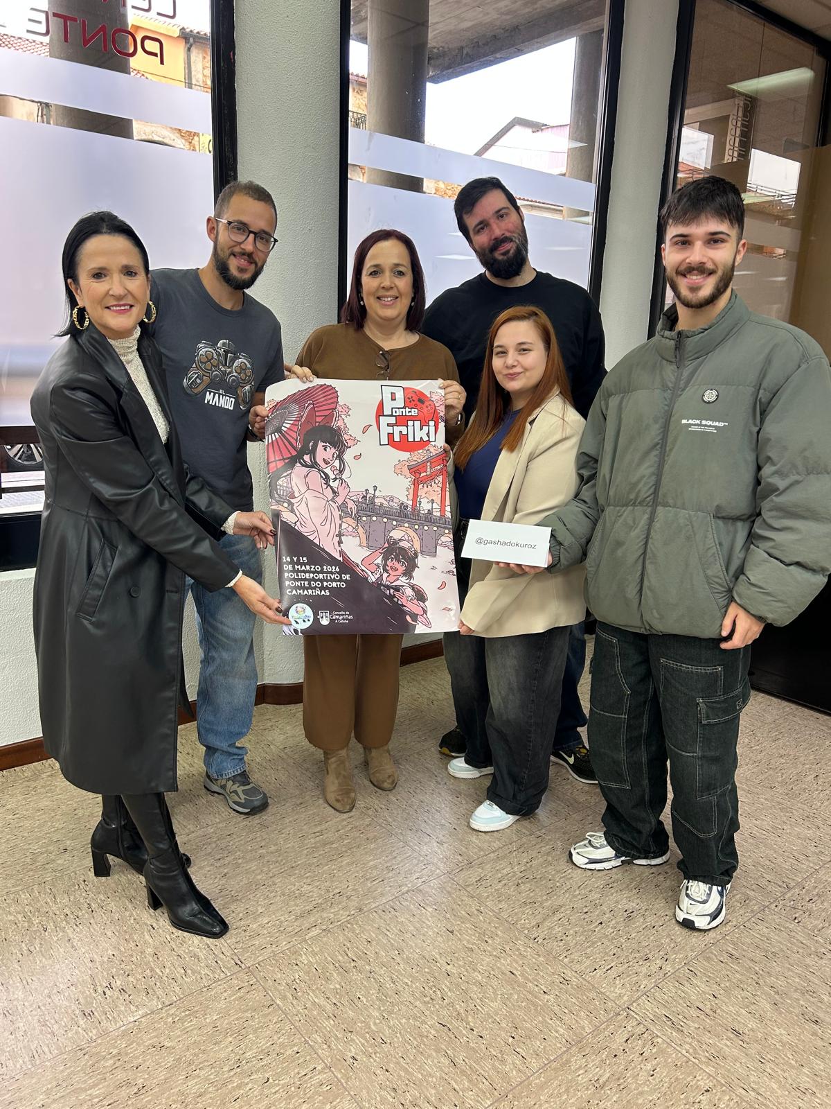 CAMARIÑAS – presentación cartel PONTE FRIKI 2026