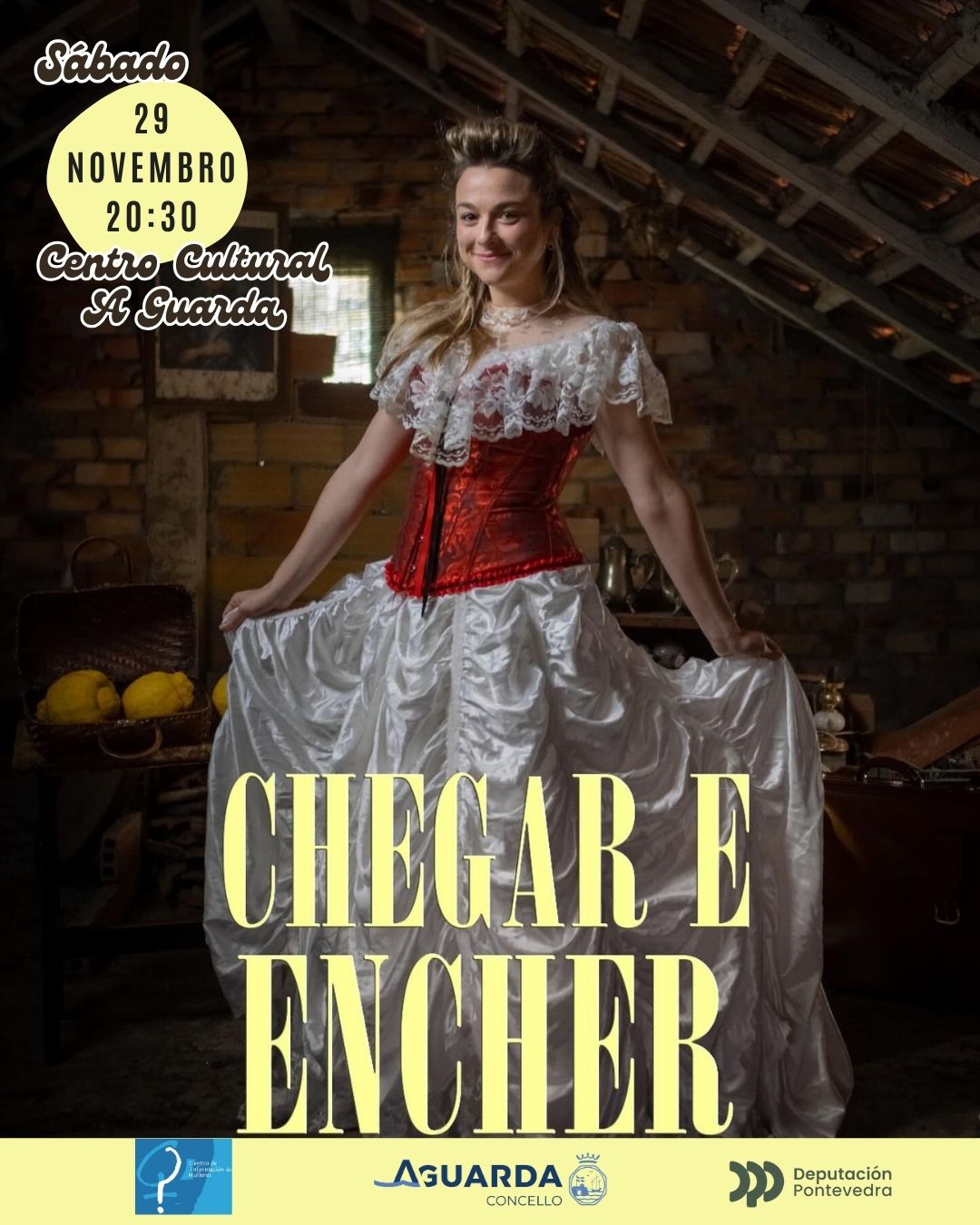 Chegar e encher cartel