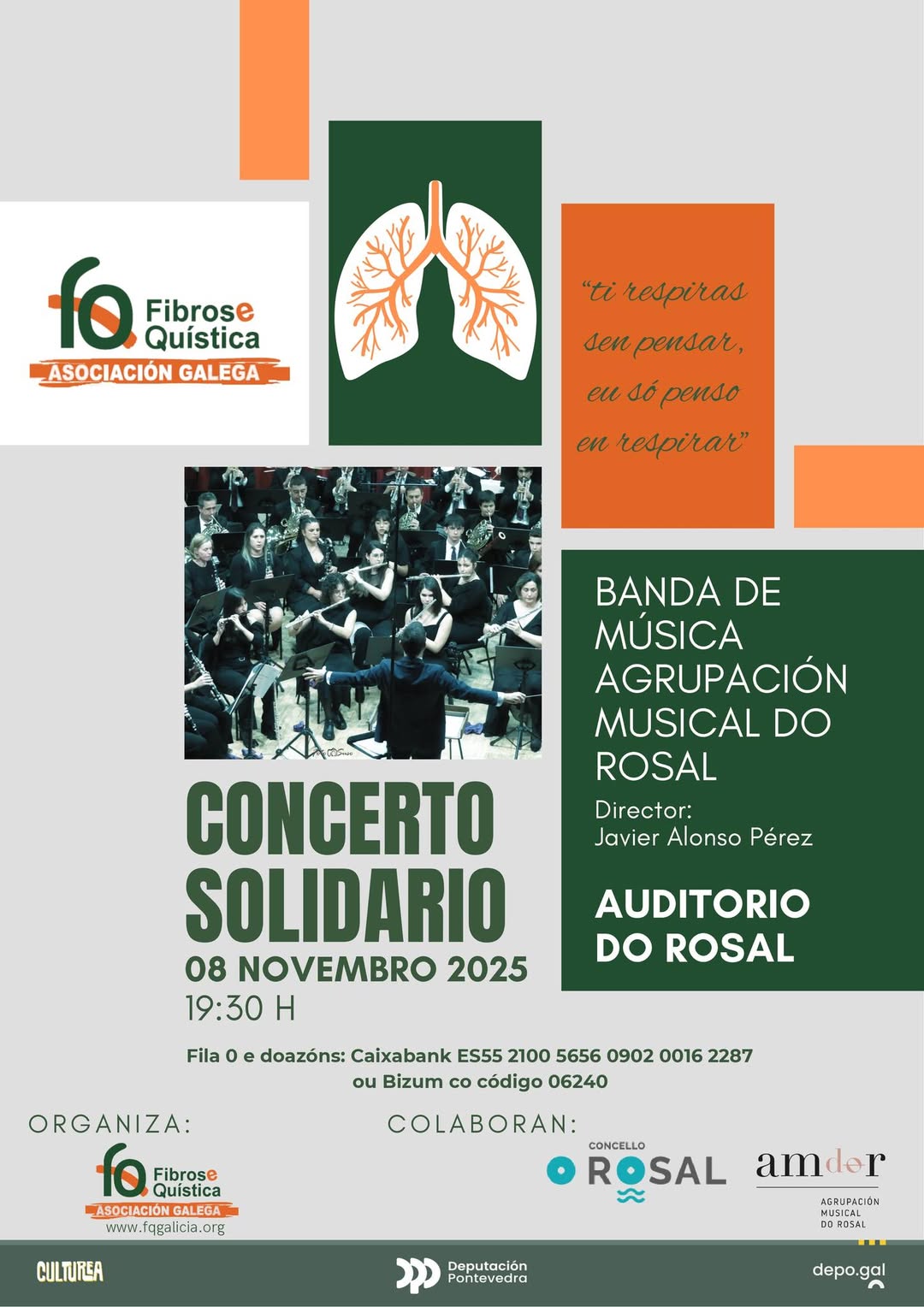 Concerto solidario Fibrose Quiìstica de Galicia