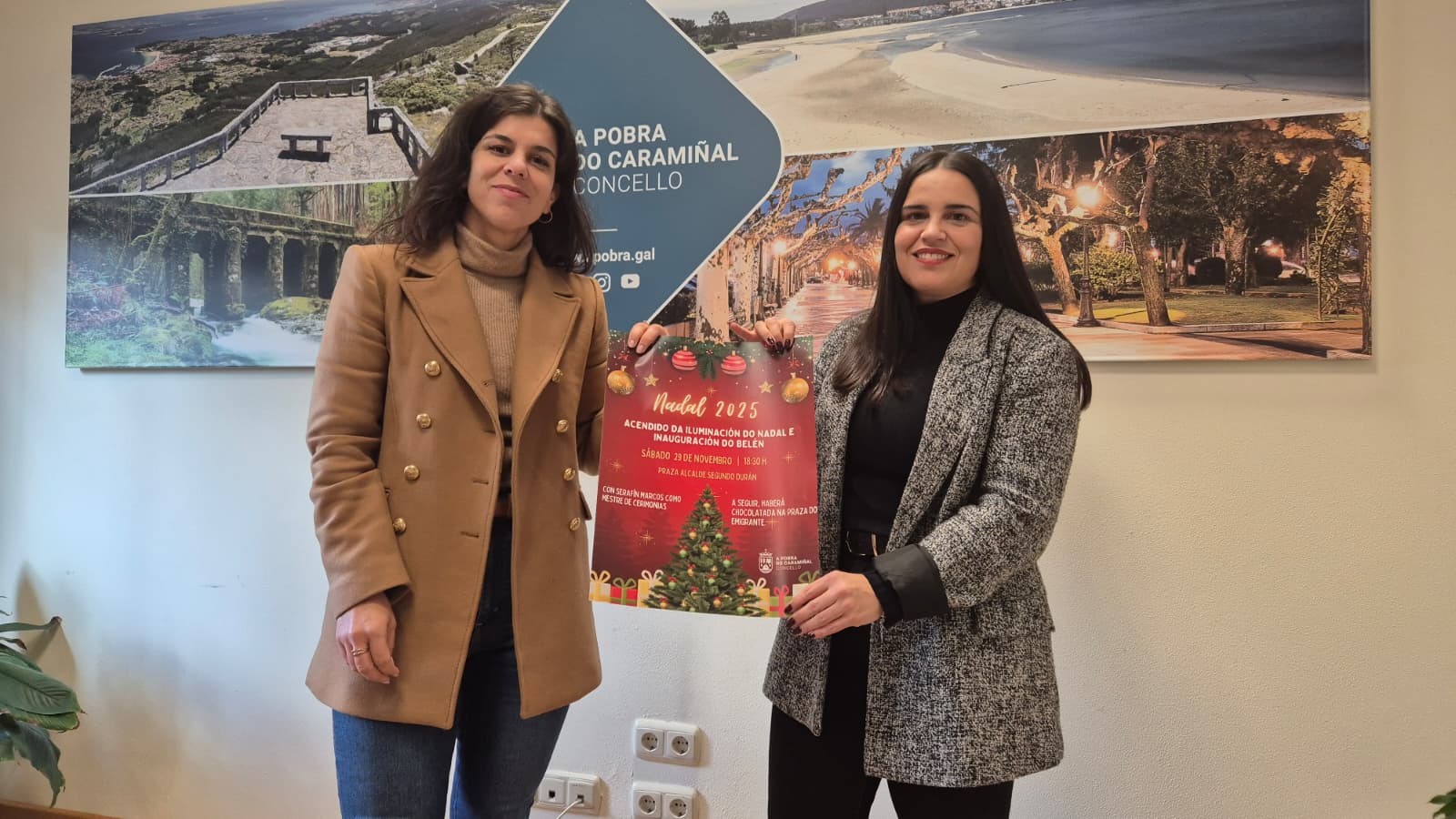 FOTO A POBRA- Acendido Nadal