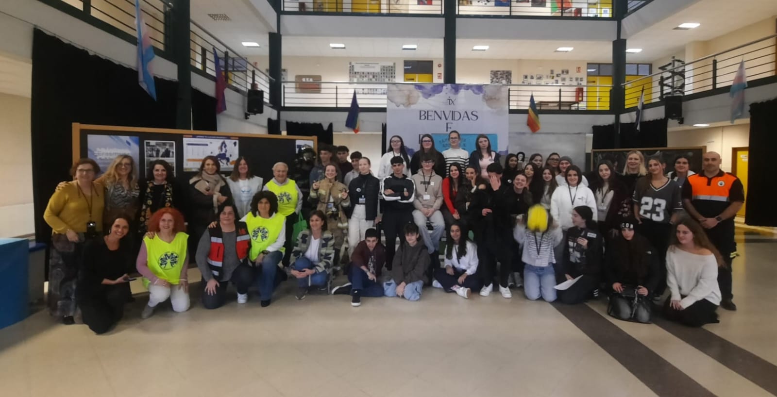 Foto grupo charla ies Alfonso X