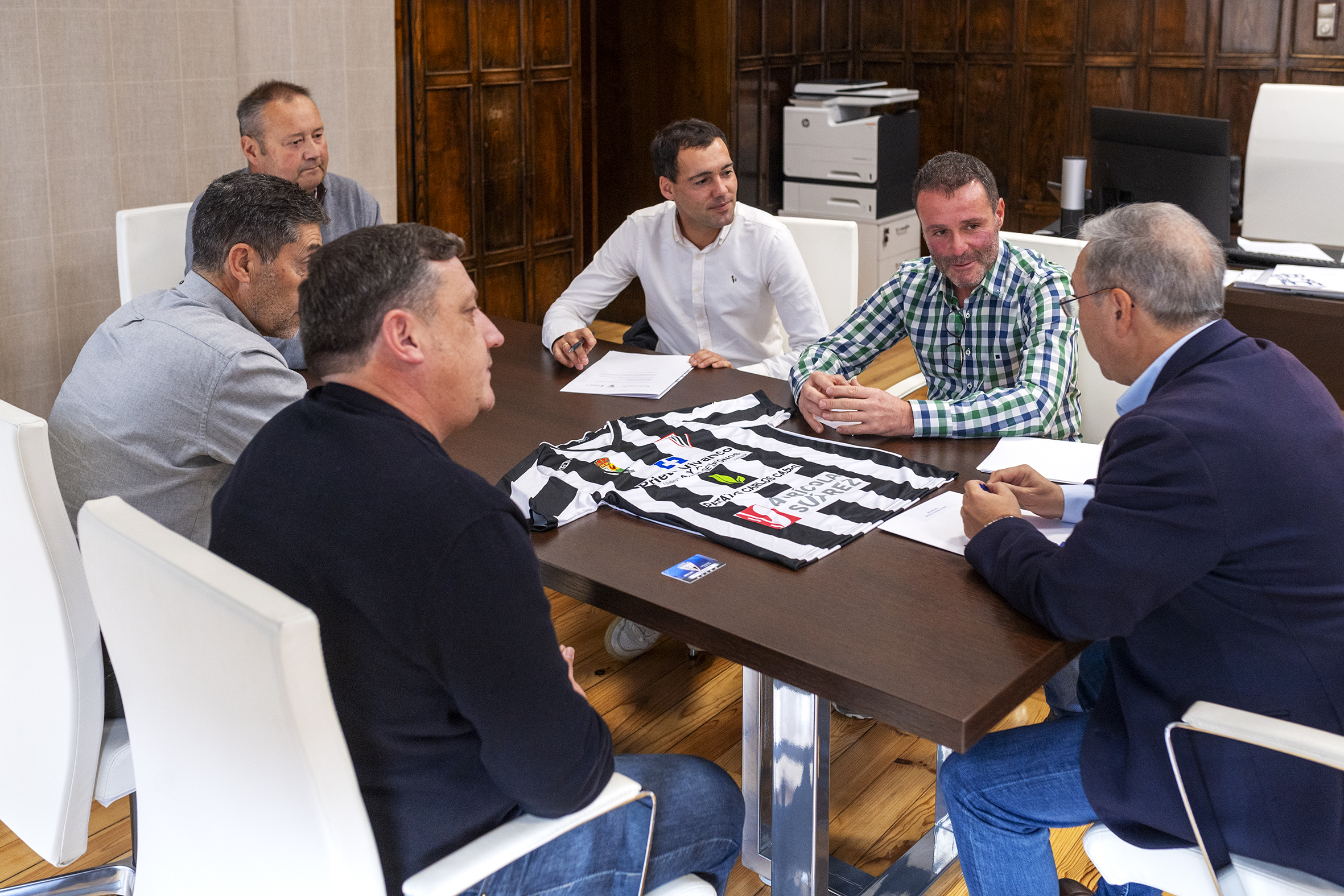 Recepción directiva do Antela CF – 3