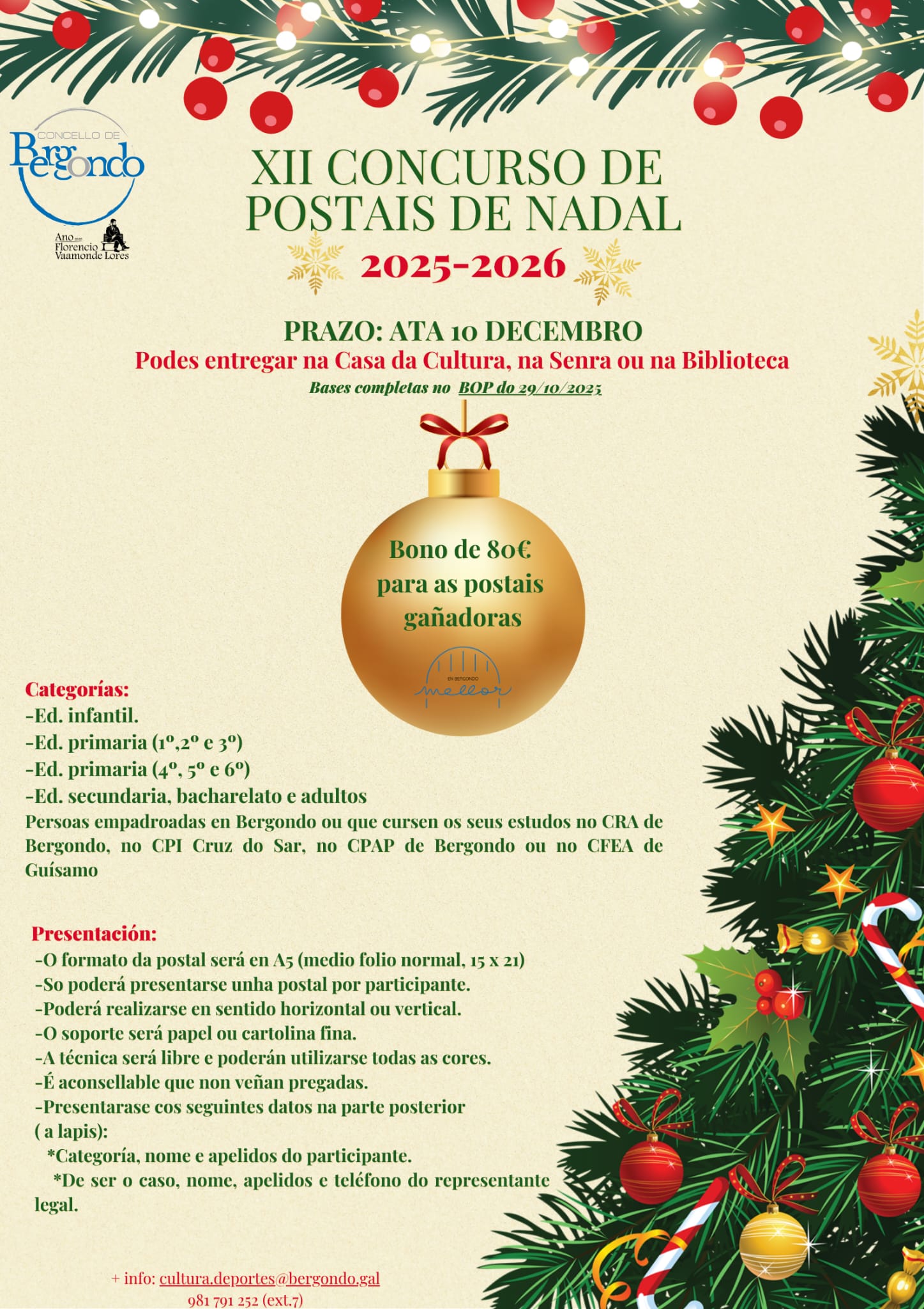 XII Concurso Postais Nadal