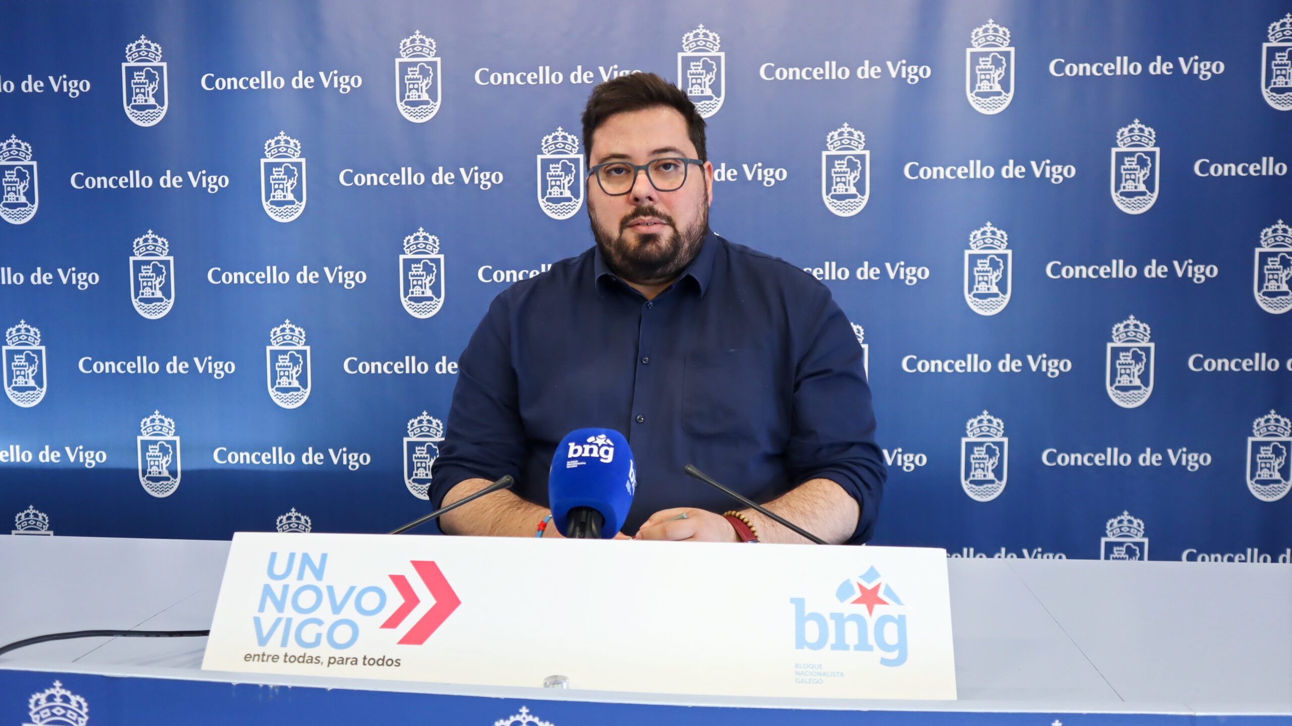 Xabier P. Igrexas, portavoz BNG Vigo