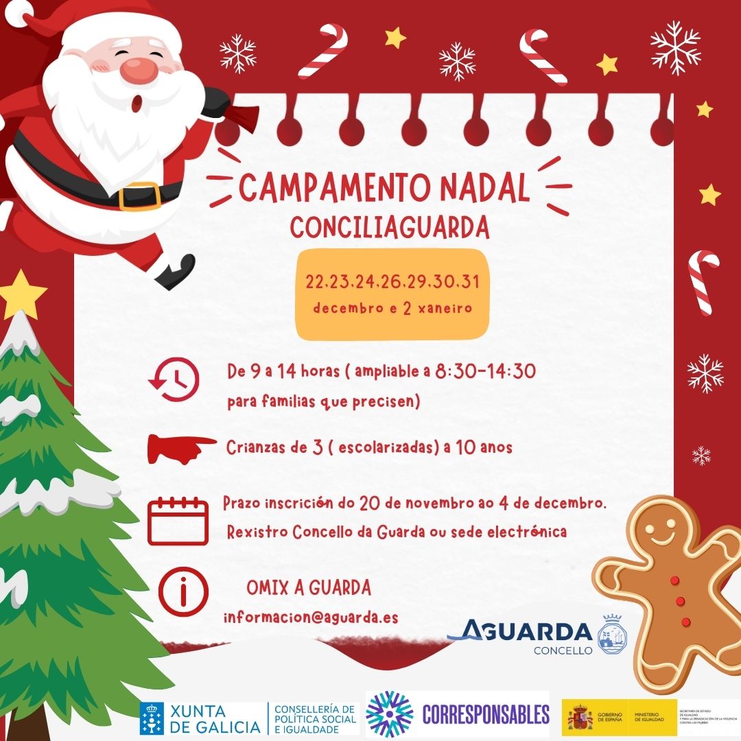 campamento nadal 2025 cartaz