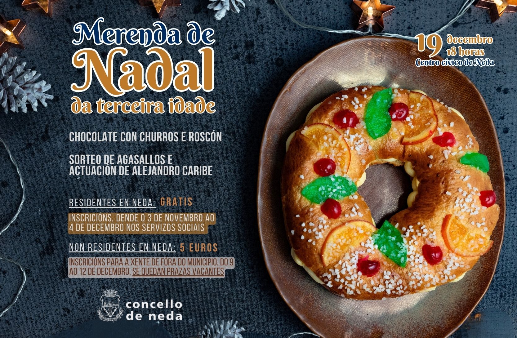 merenda nadal terceira idade