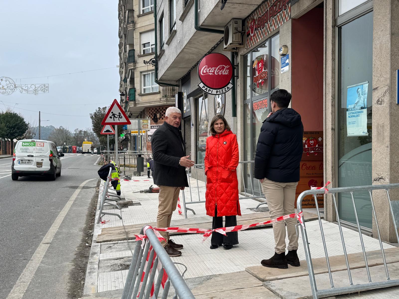 obras en Avenida Castelao
