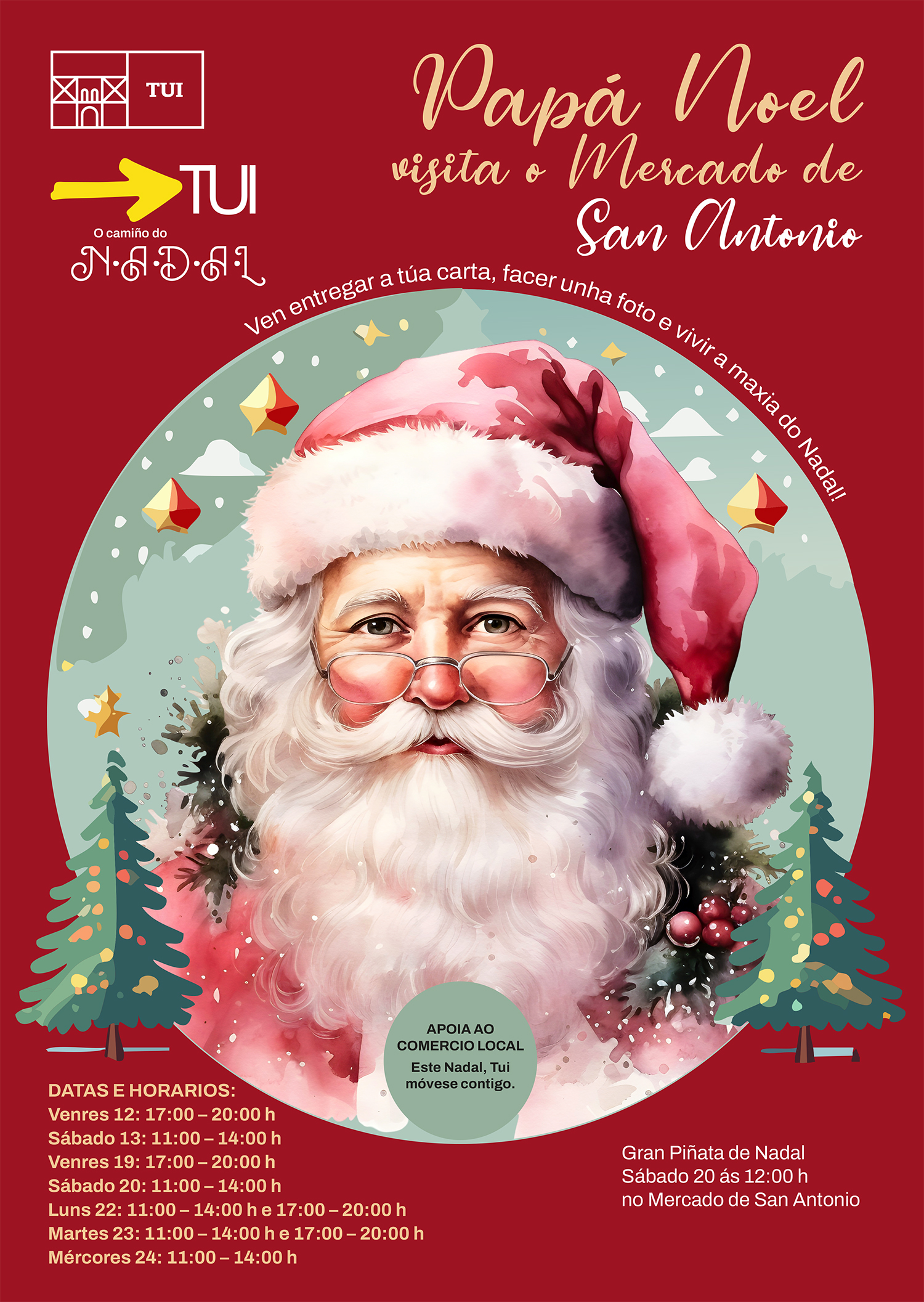 Tui Nadal comercio – papa noel PRINT