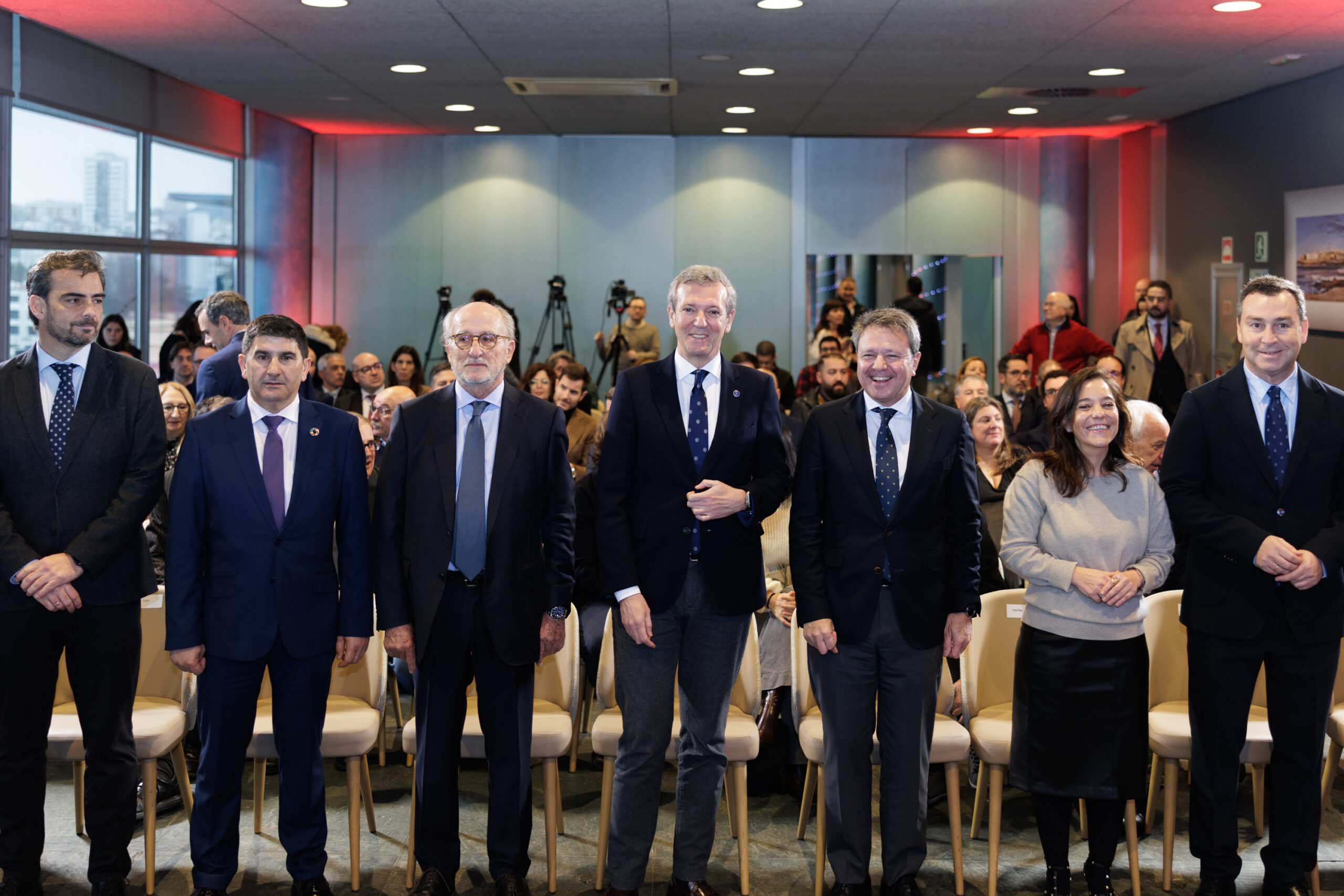 Presentación do acordo para o traslado da terminal marítima de Repsol ao porto exterior de Punta Langosteira