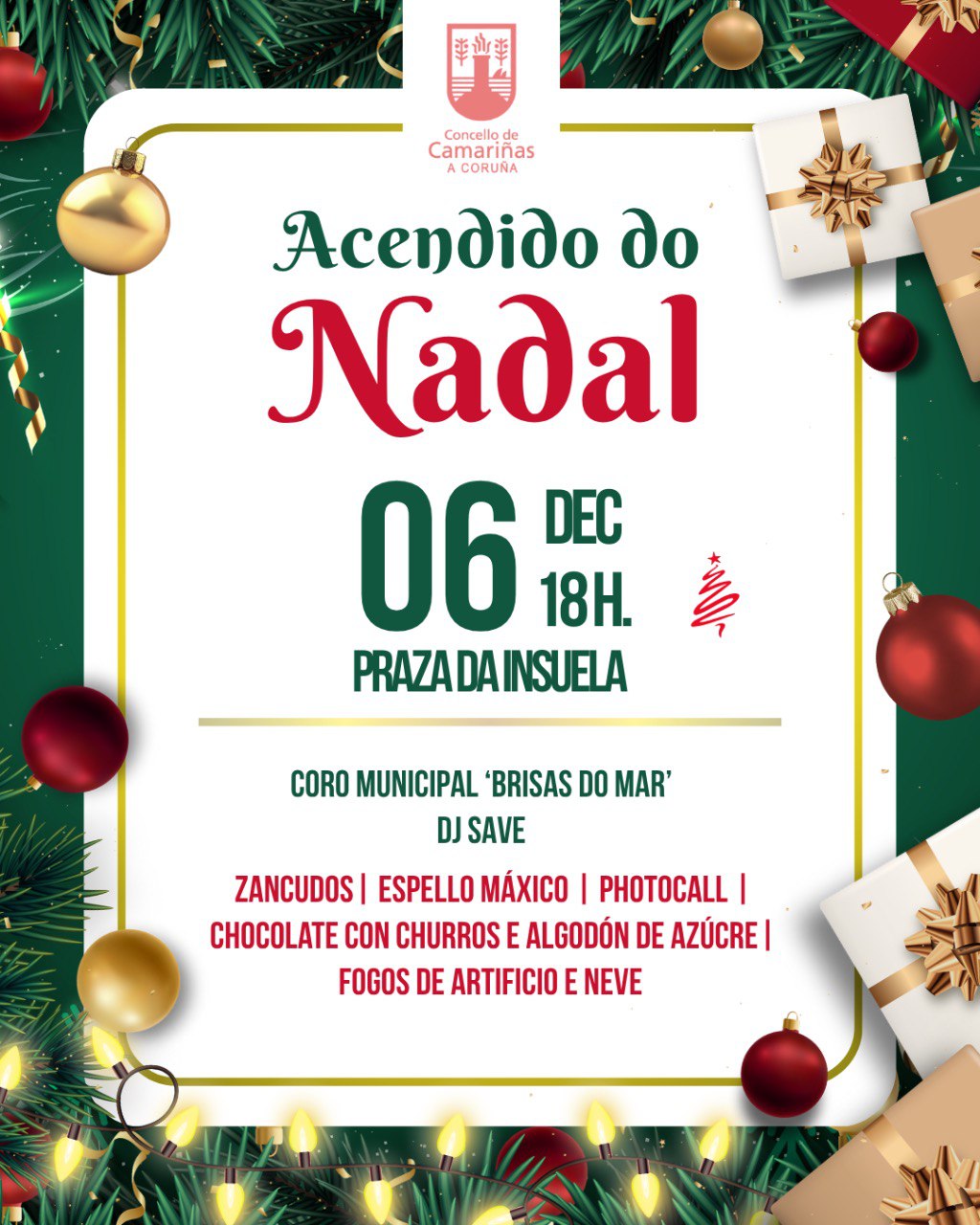 Acendido Nadal Camariñas