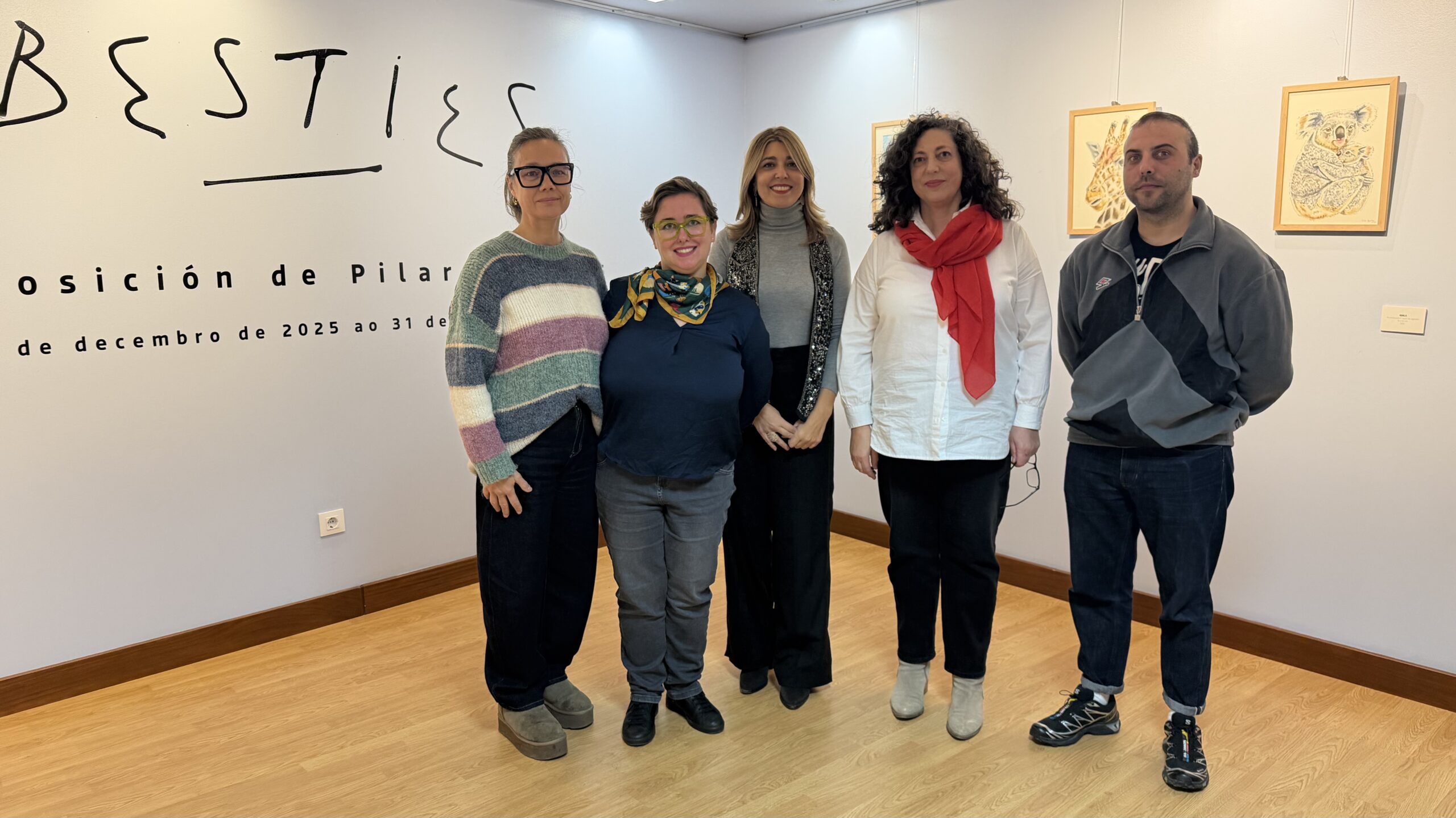 Acto inaugural exposición Besties. Decembro 2025 (1)