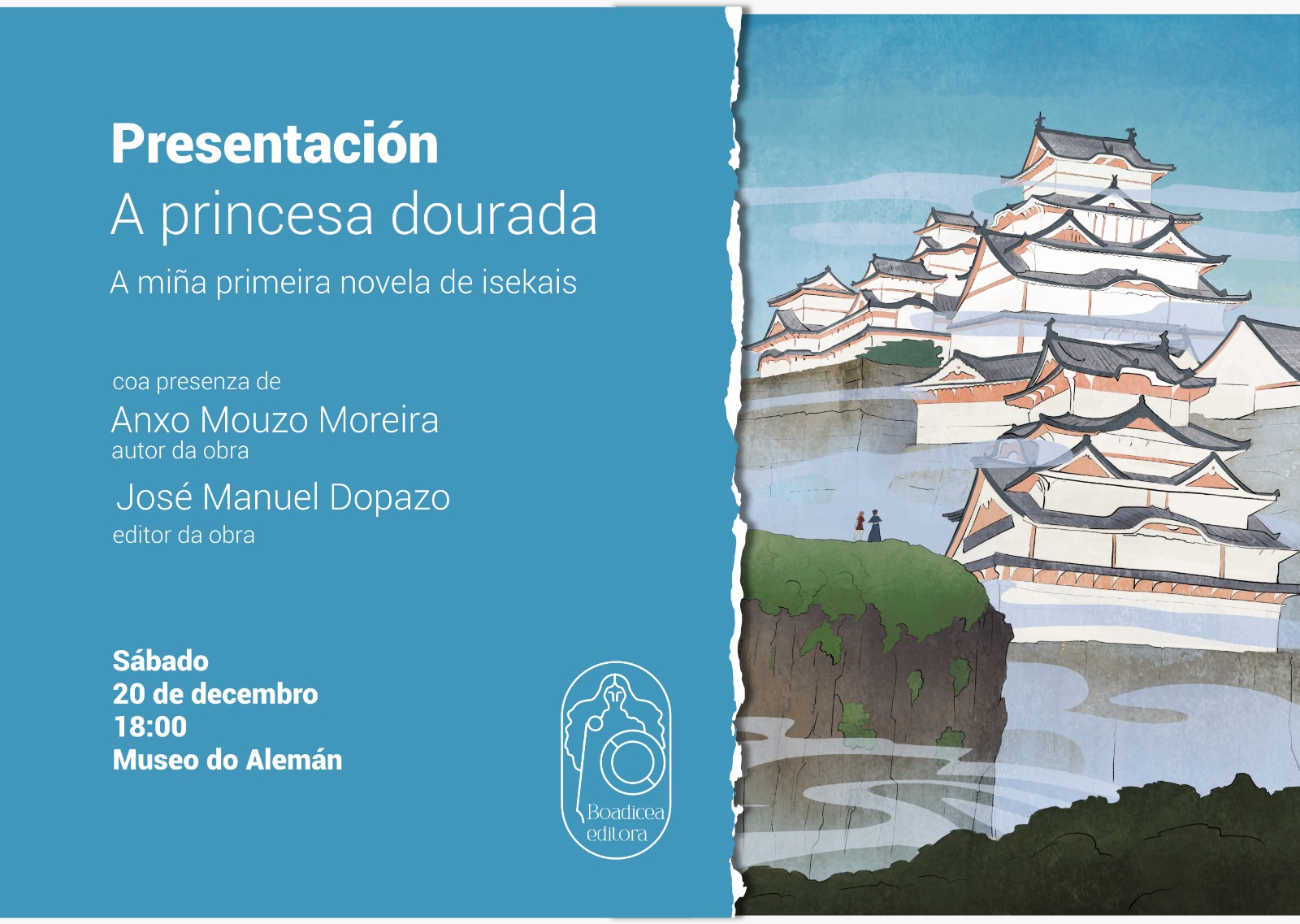 Cartel A Princesa Dourada