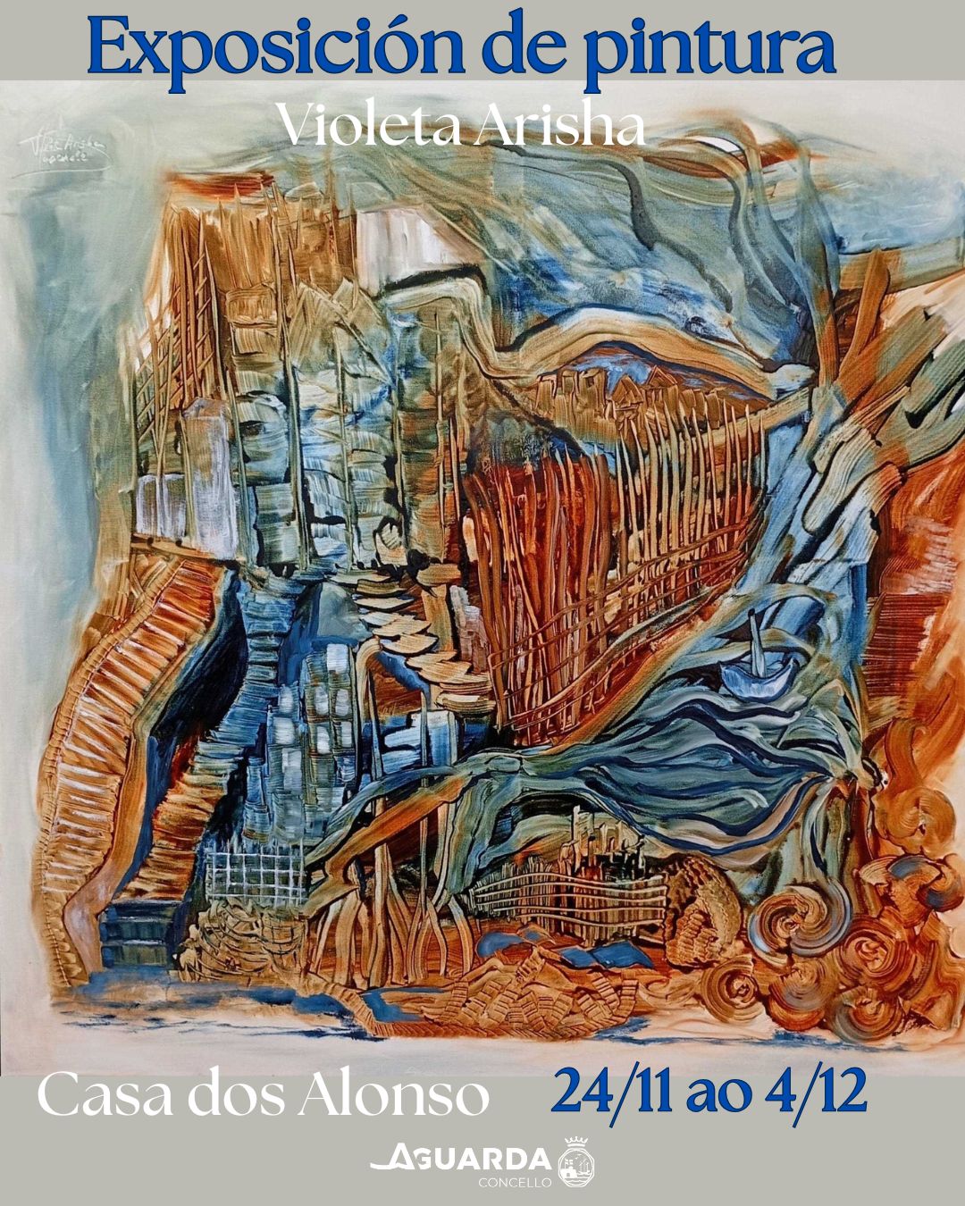 Cartel Violeta Arisha