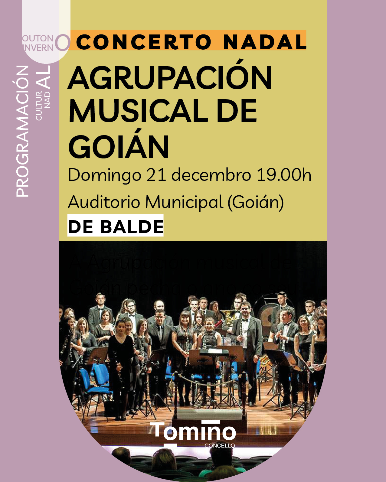 Concerto de Nadal da Agrupación Musical de Goián