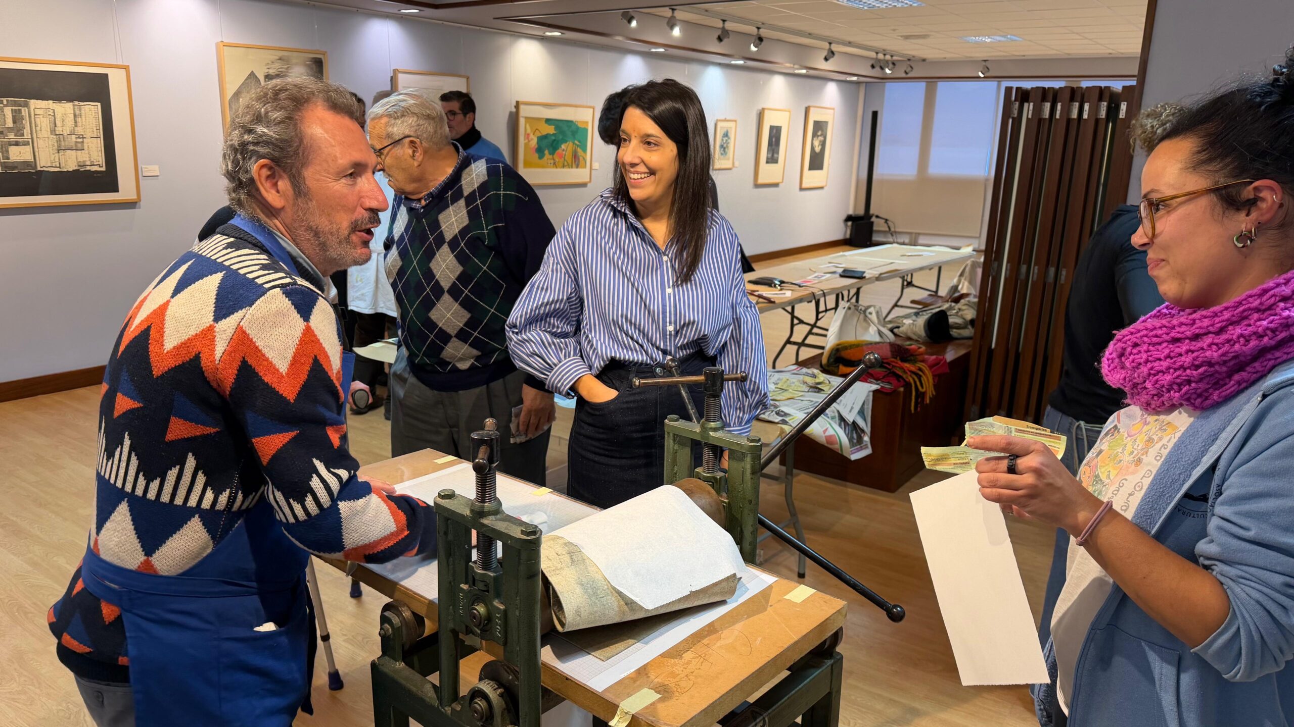 Curso gravado punta seca XIX Premio Internacional de Arte Gráfica Jesús Núñez. Decembro 2025 (1)