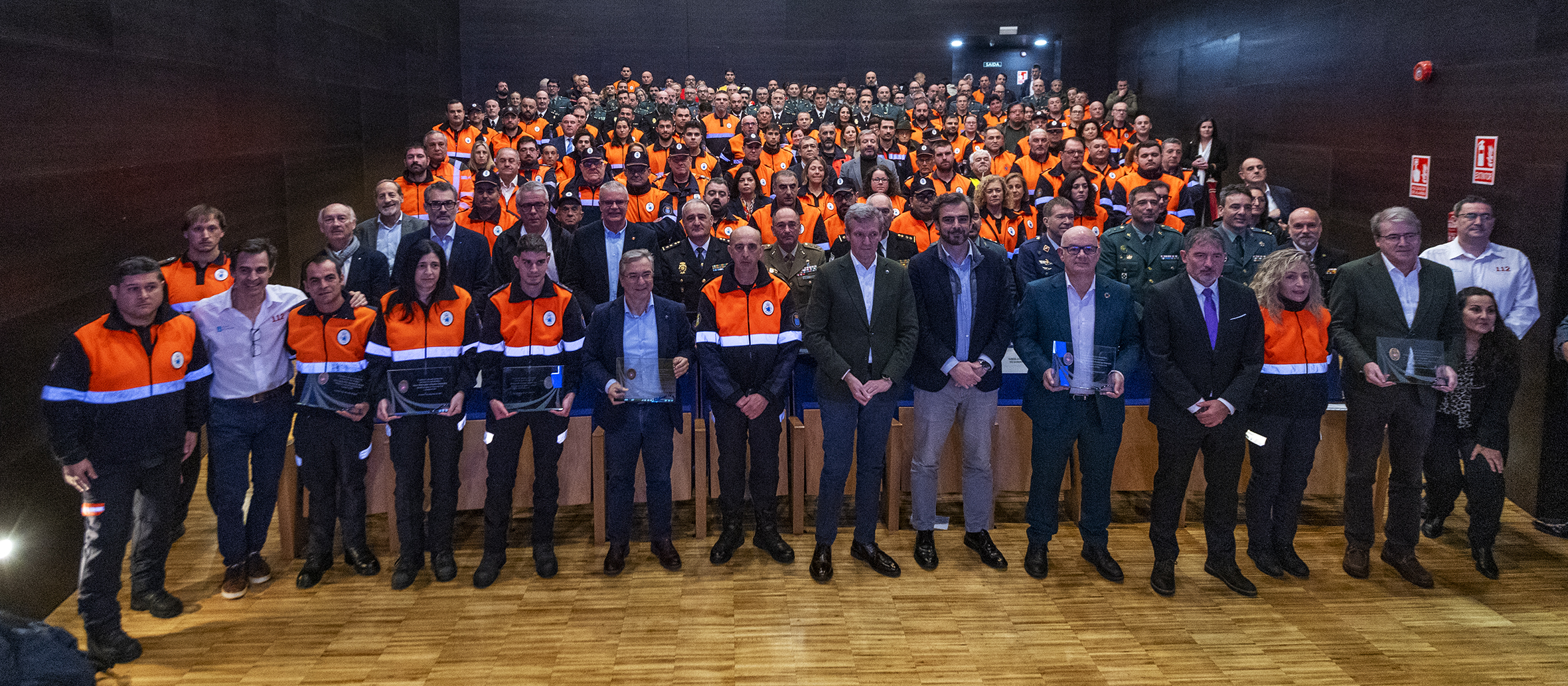 Entrega de medallas ao mérito Protección Civil 5