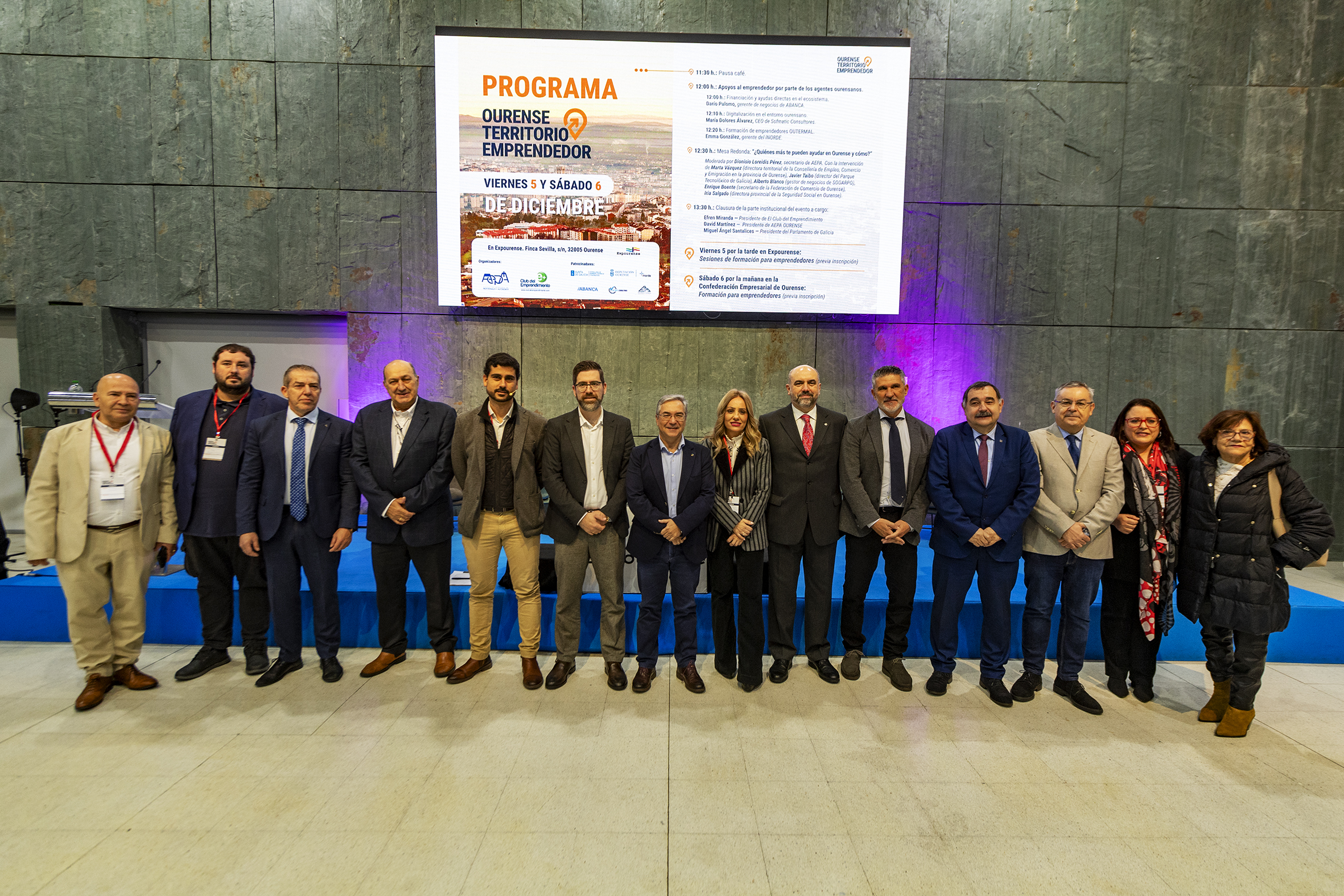 Inauguración Congreso Ourense Territorio Emprendedor – 1