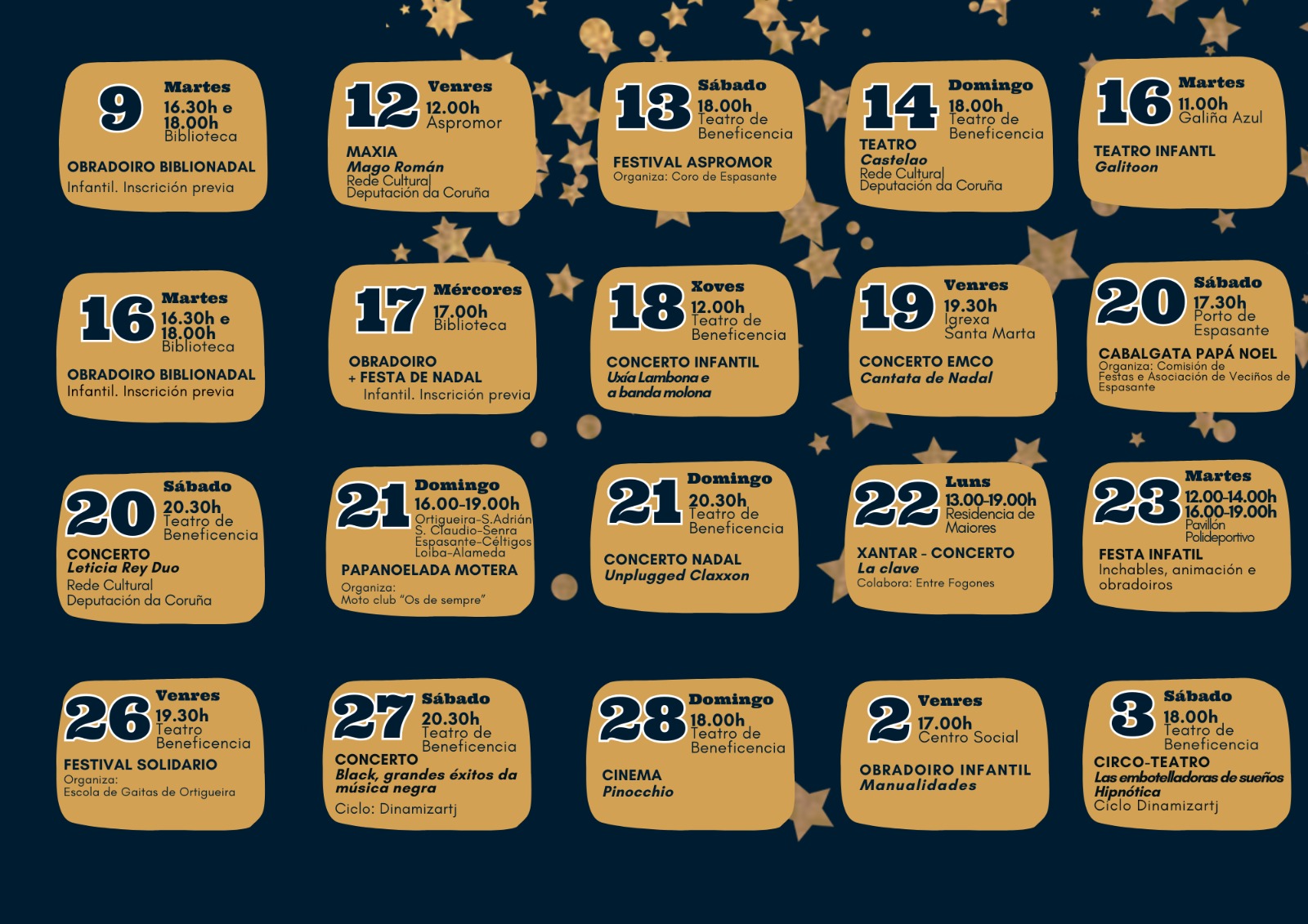 ORTIGUEIRA – Un nadal para todos_