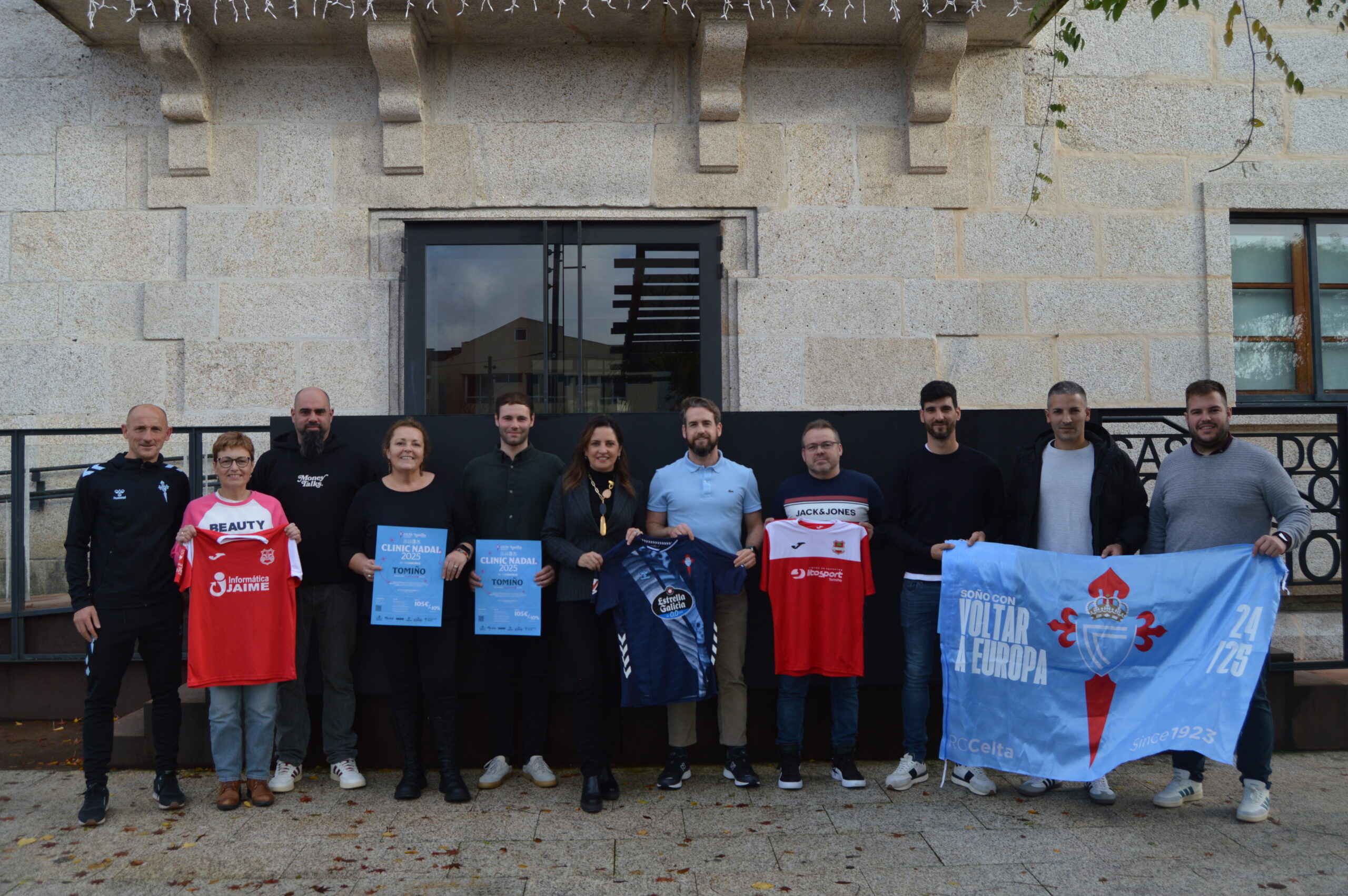Tomiño vive o Nadal a ritmo de fútbol