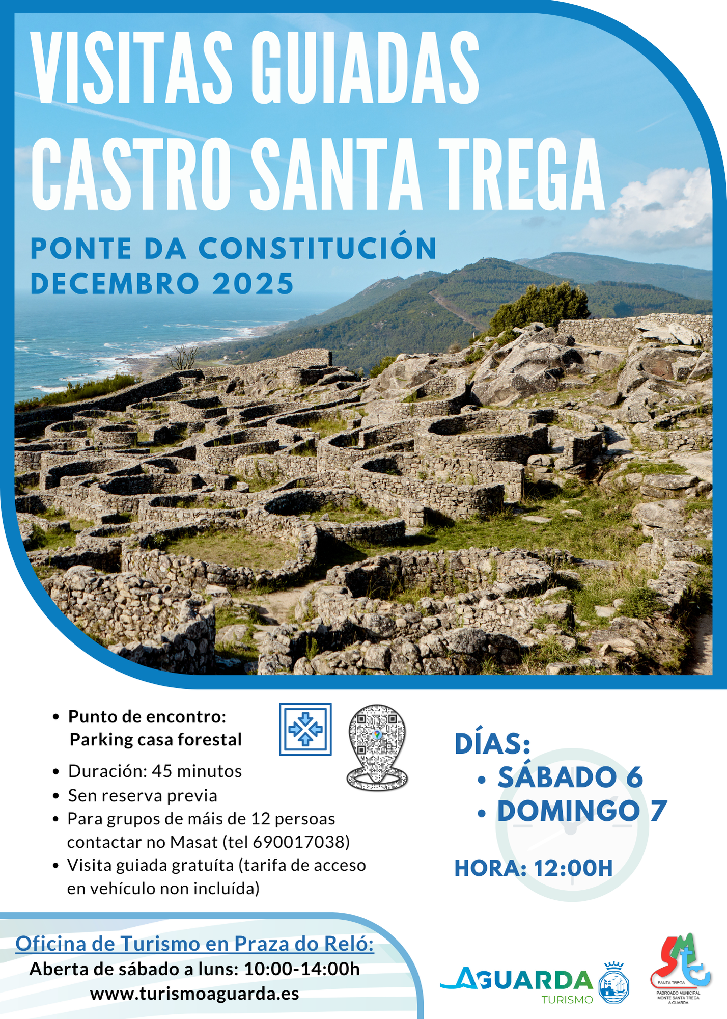 VISITAS GUIADAS CASTRO SANTA TREGA_Ponte Constitución 2025