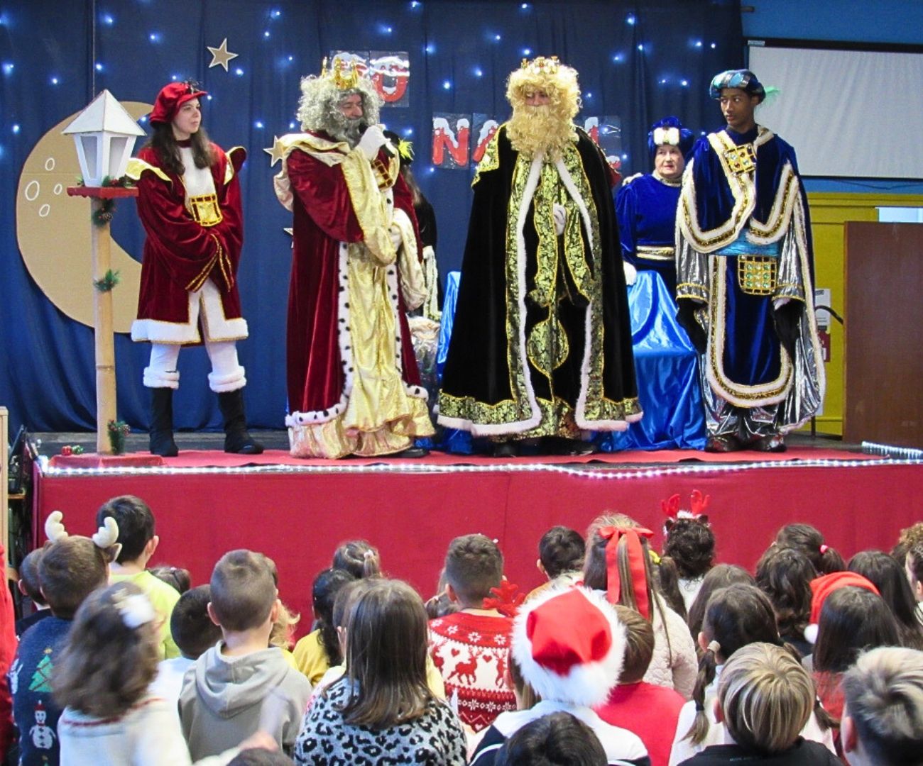 Visita Reis Magos CEIP San Isidro