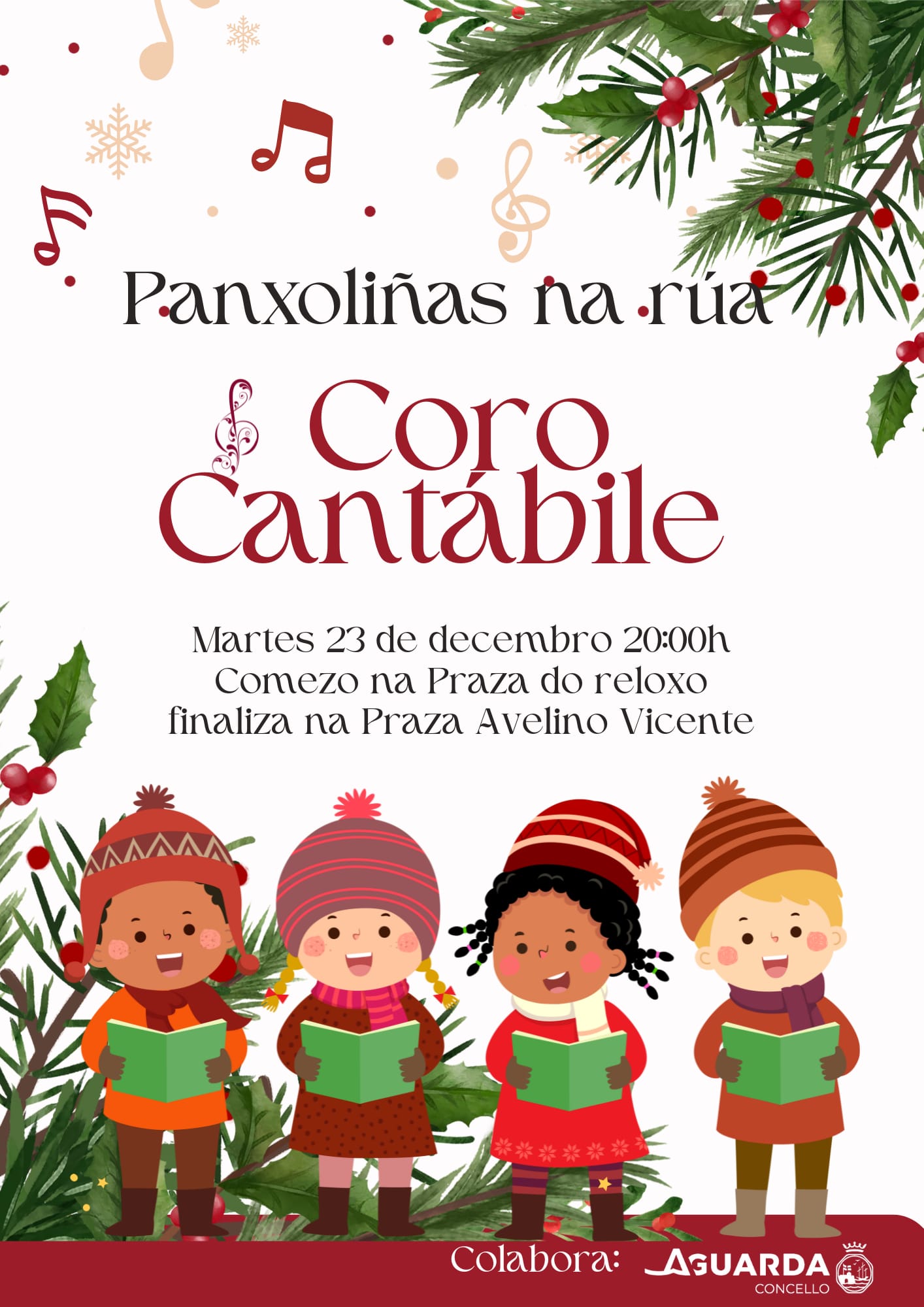 pasarrúas coro cantabile
